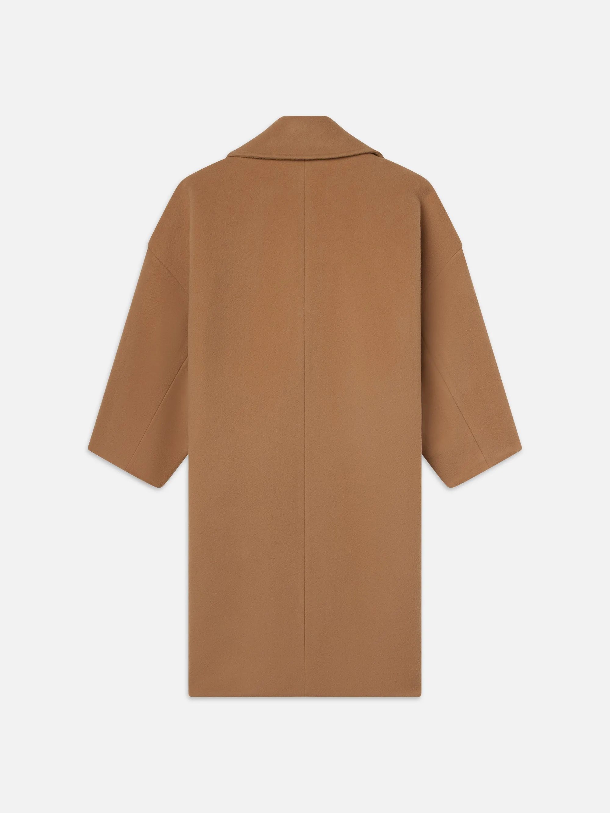 Cocoon Coat -- Camel