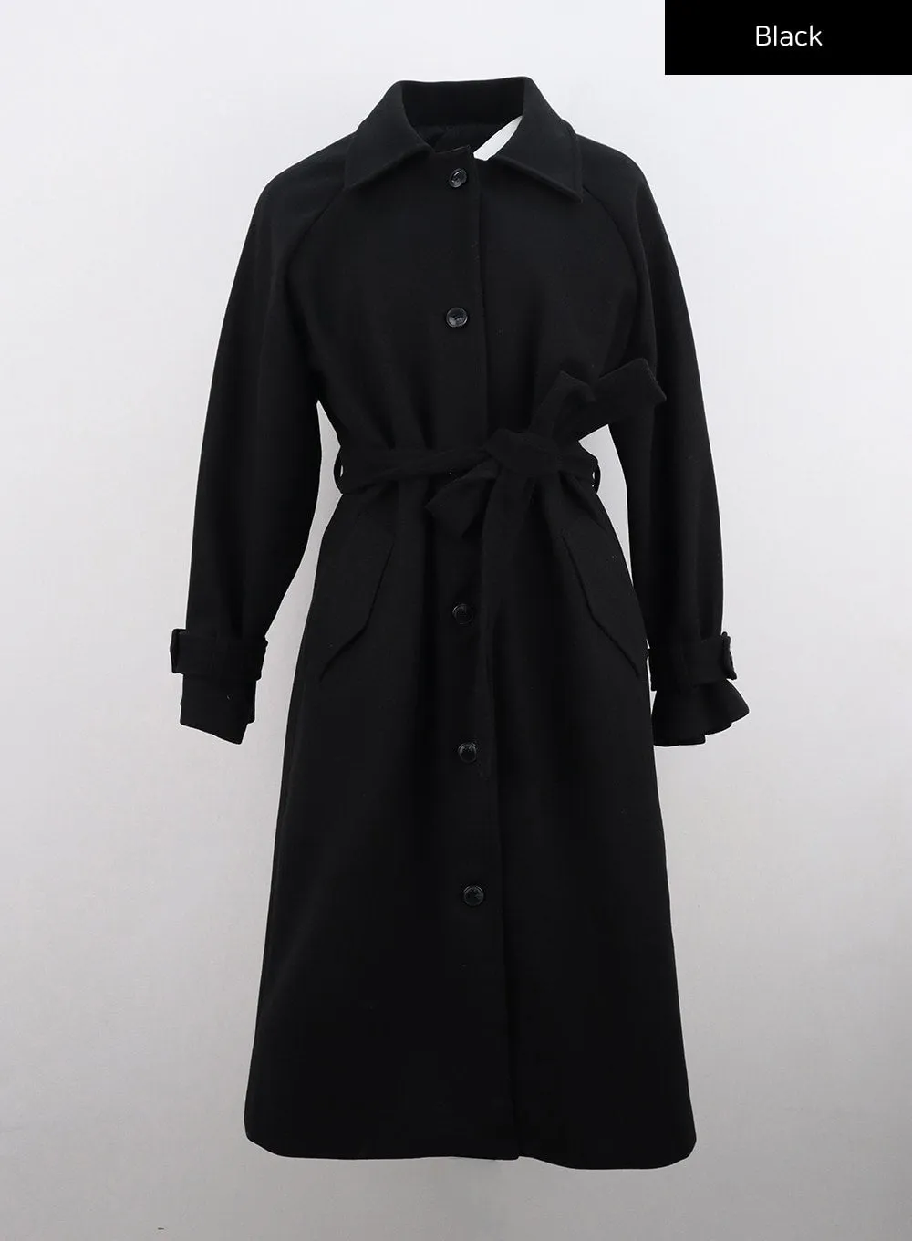 Collared Maxi Coat CN301