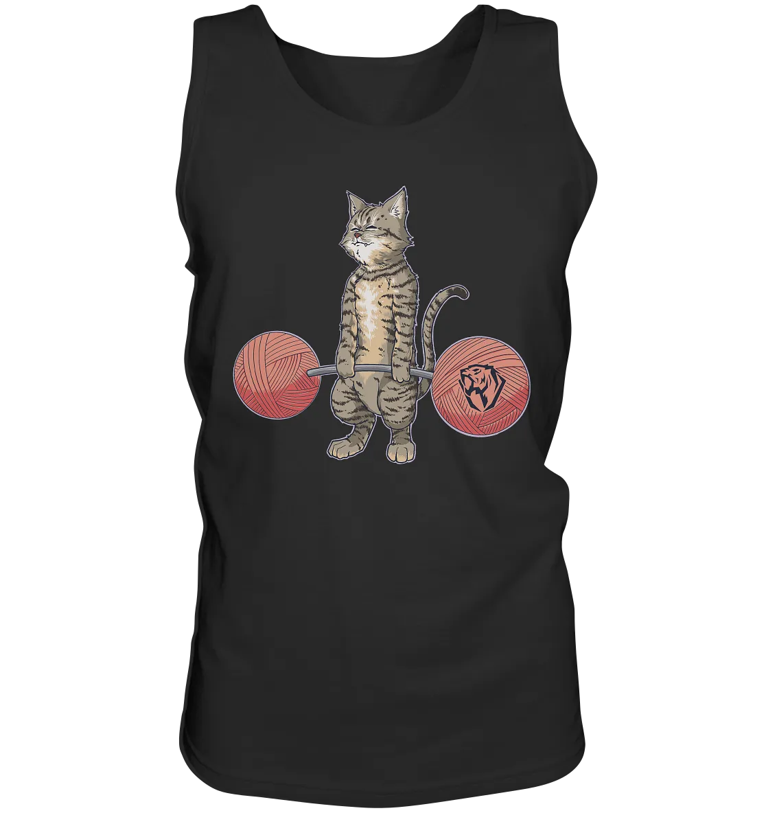 Deadlifting Tabby Cat Tank (EU)