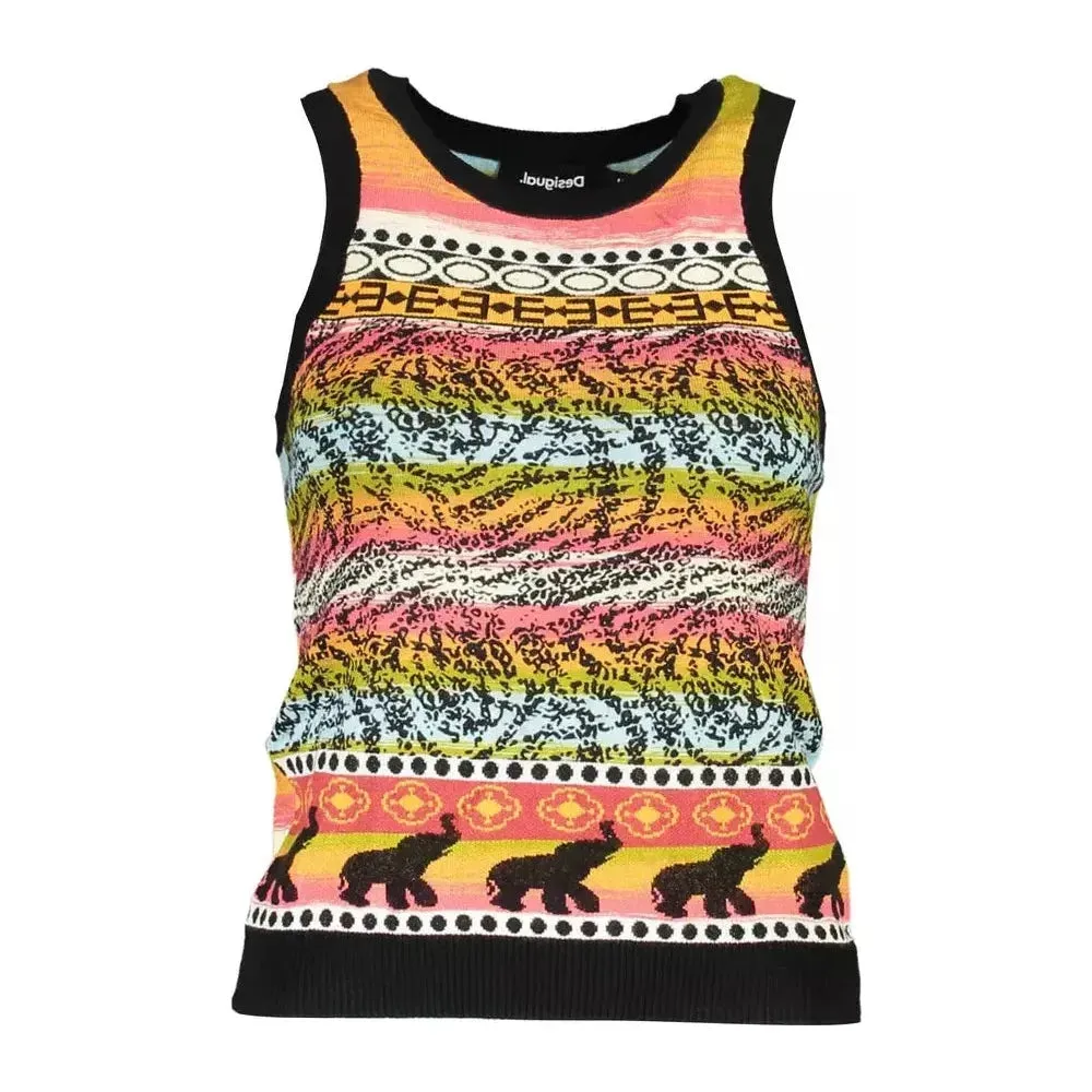 Desigual Black Viscose Women Top