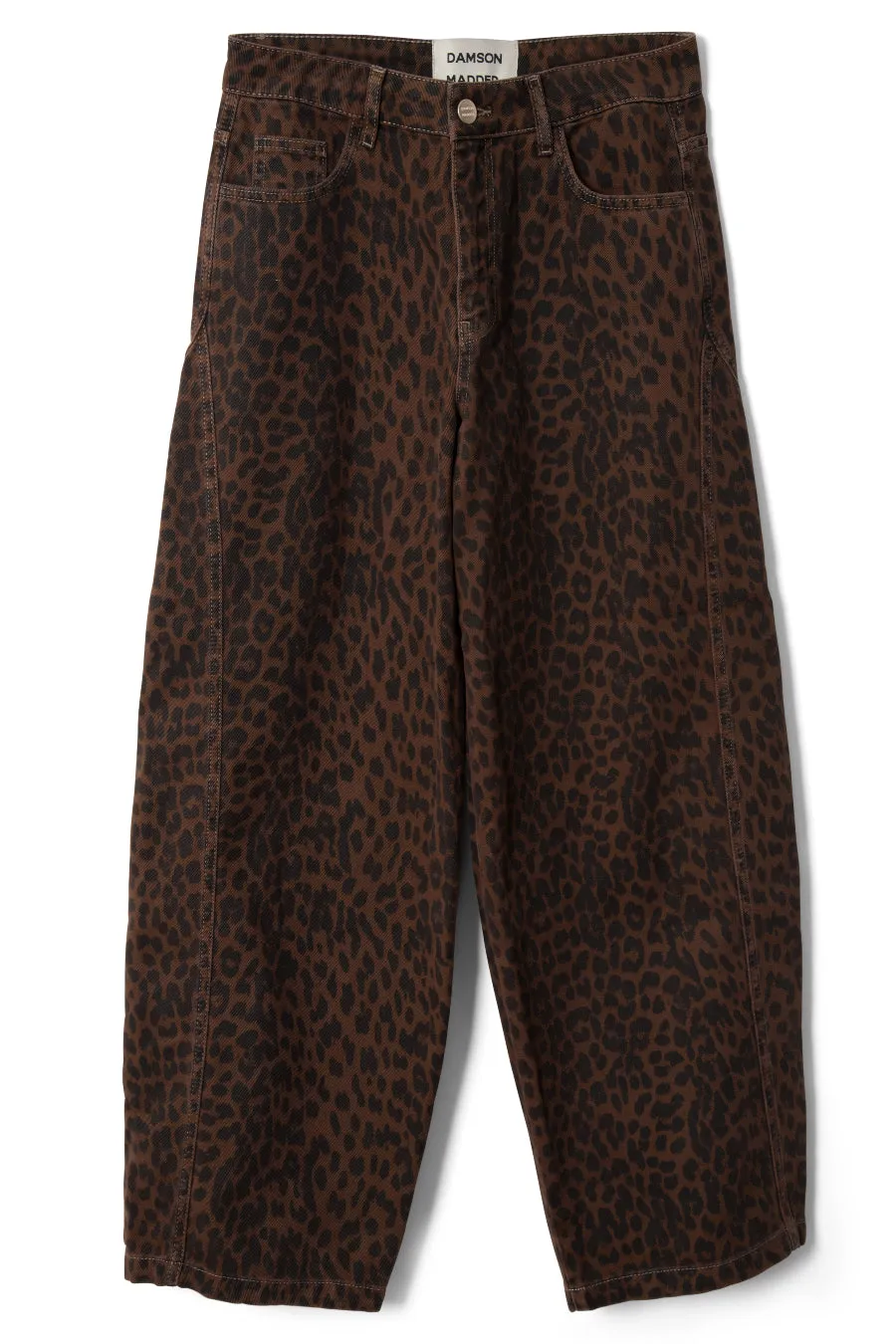 dion jeans - dark leopard overdye