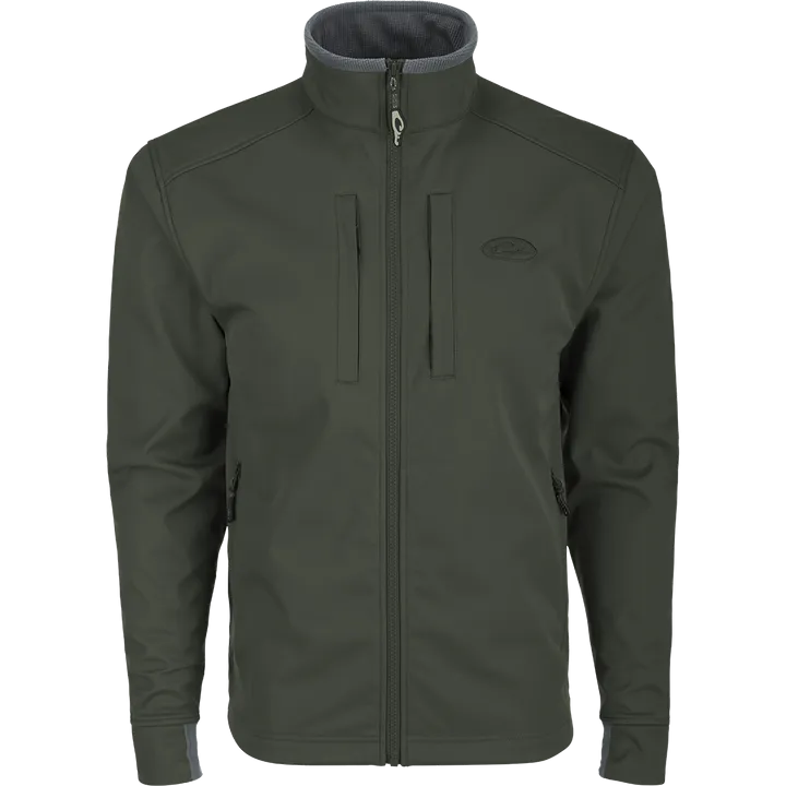 Drake Windproof Soft Shell Jacket- Klamata Olive