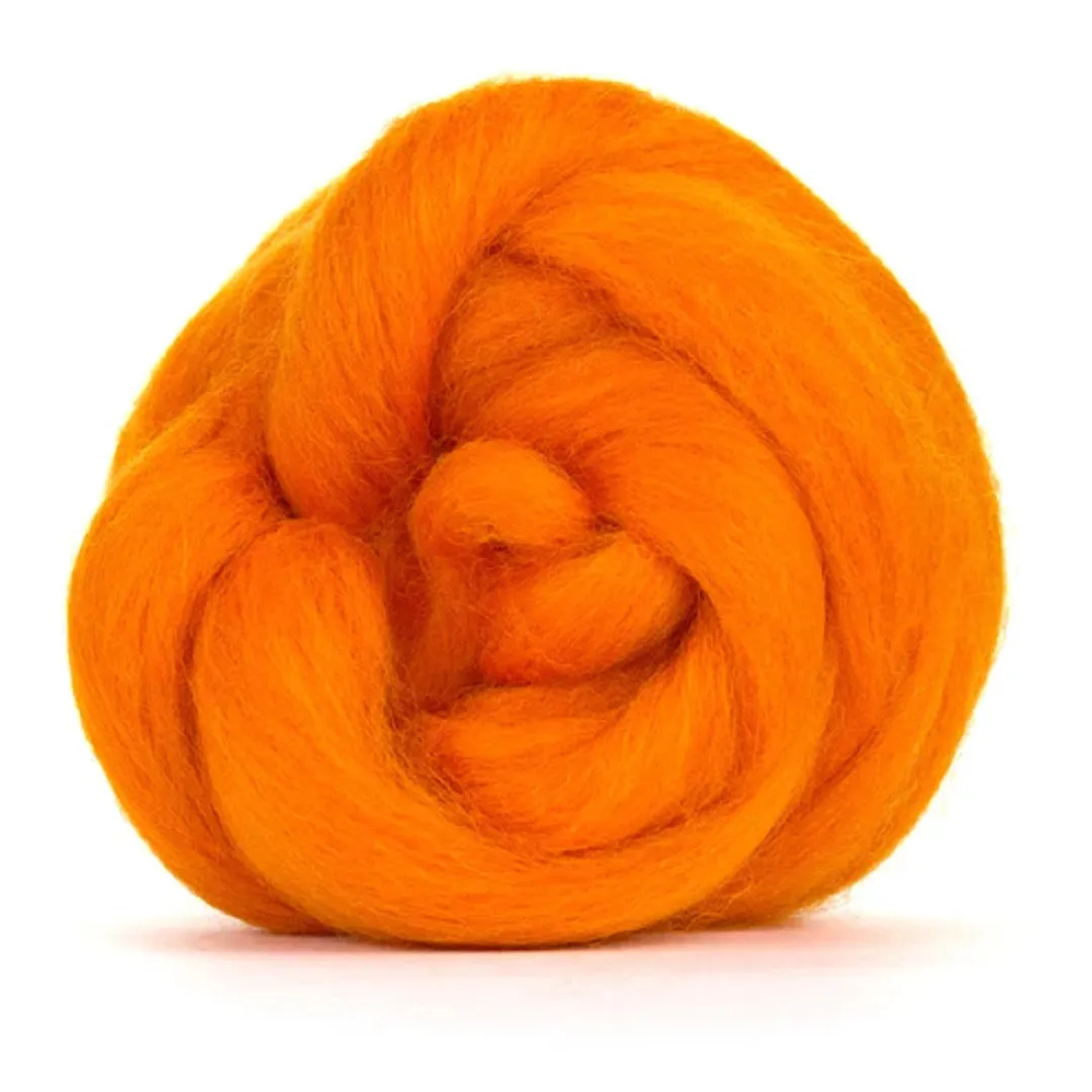 Dyed Corriedale Wool Combed Top | 8 Ounce Bundles