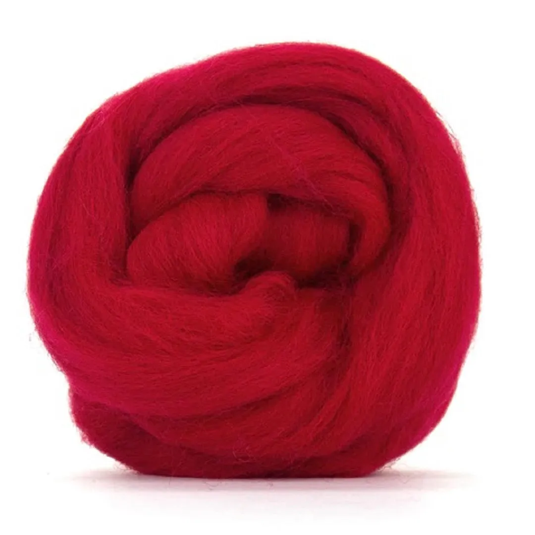 Dyed Corriedale Wool Combed Top | 8 Ounce Bundles