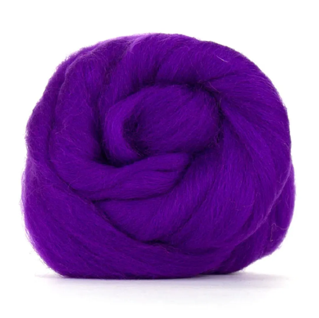 Dyed Corriedale Wool Combed Top | 8 Ounce Bundles