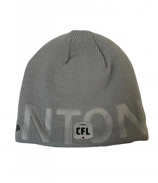 Edmonton Elks - New Era SL Knit Wraparound Beanie Grey