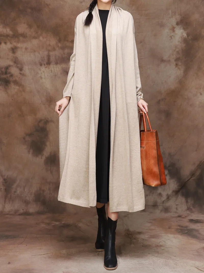 Everyday Luxury Side pocket Cardigan Coat