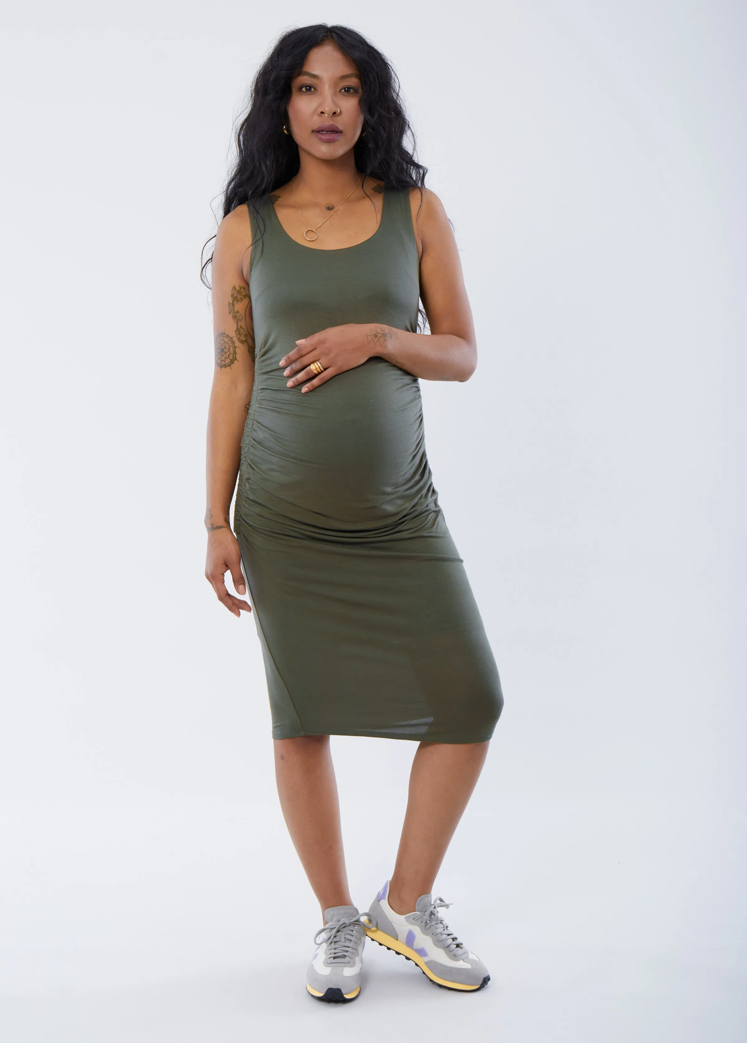 EveryWear Tank Maternity Dress