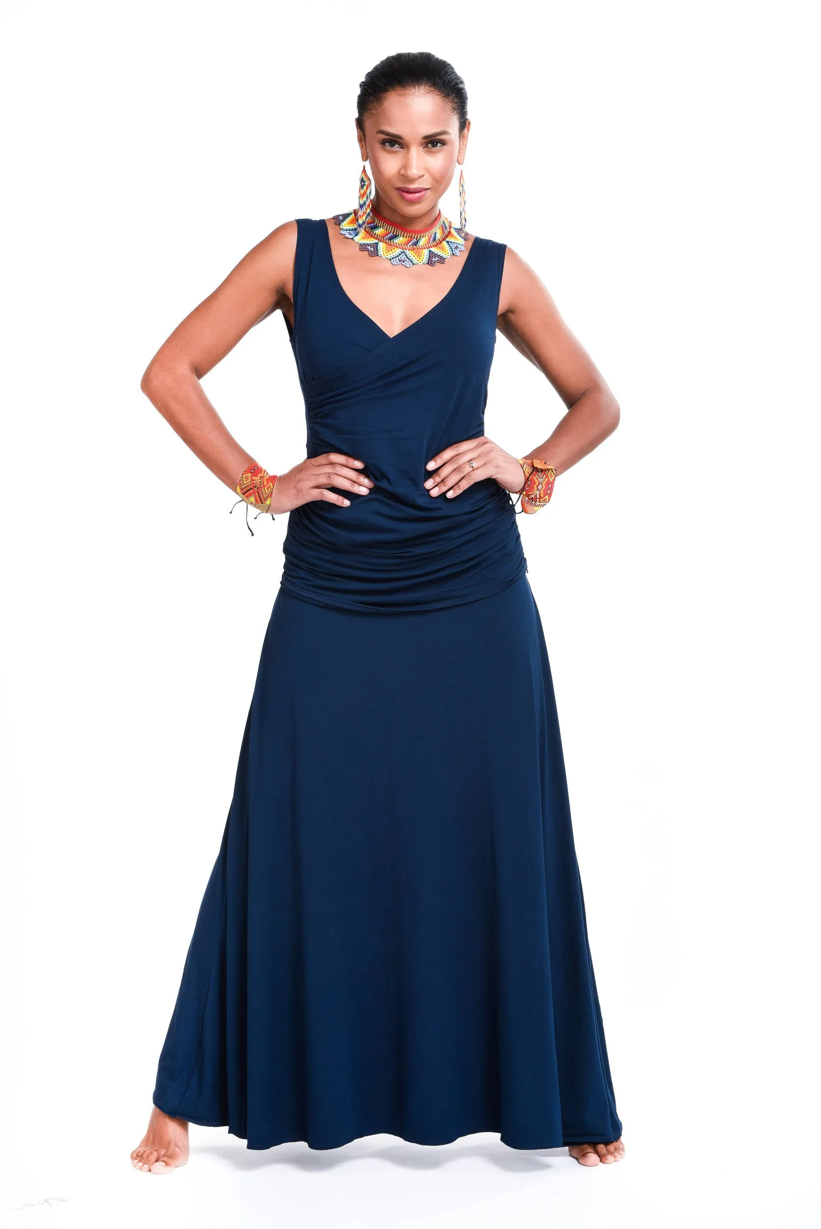 FLAMENCO SKIRT NAVY