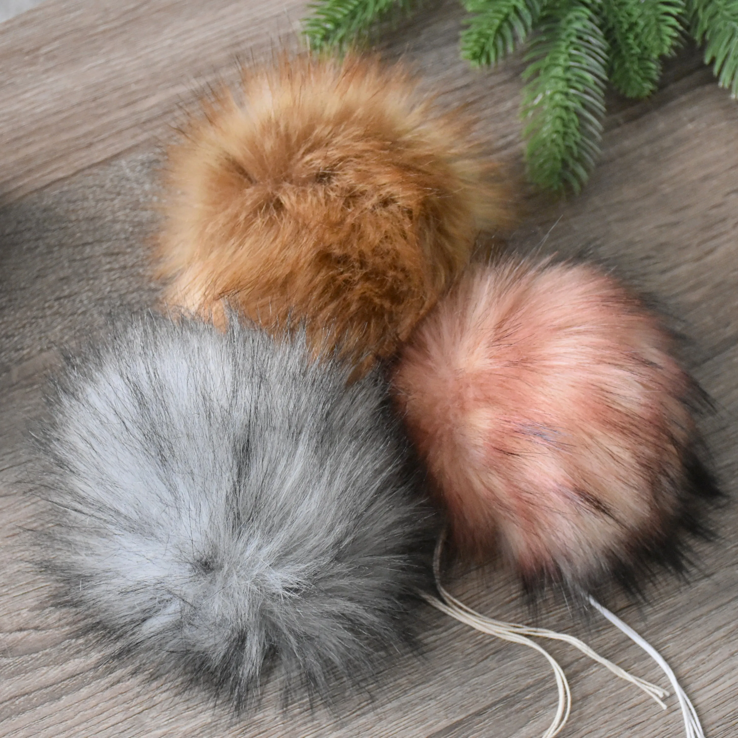 Fold Over Brim Chunky Pom Hat | THE NADINE