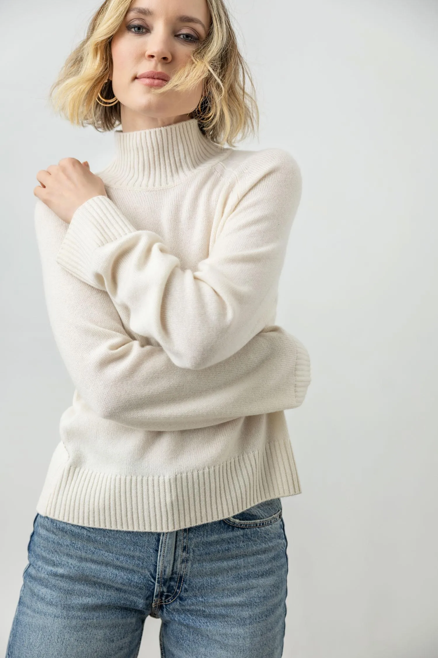 Full Sleeve Turtleneck Sweater