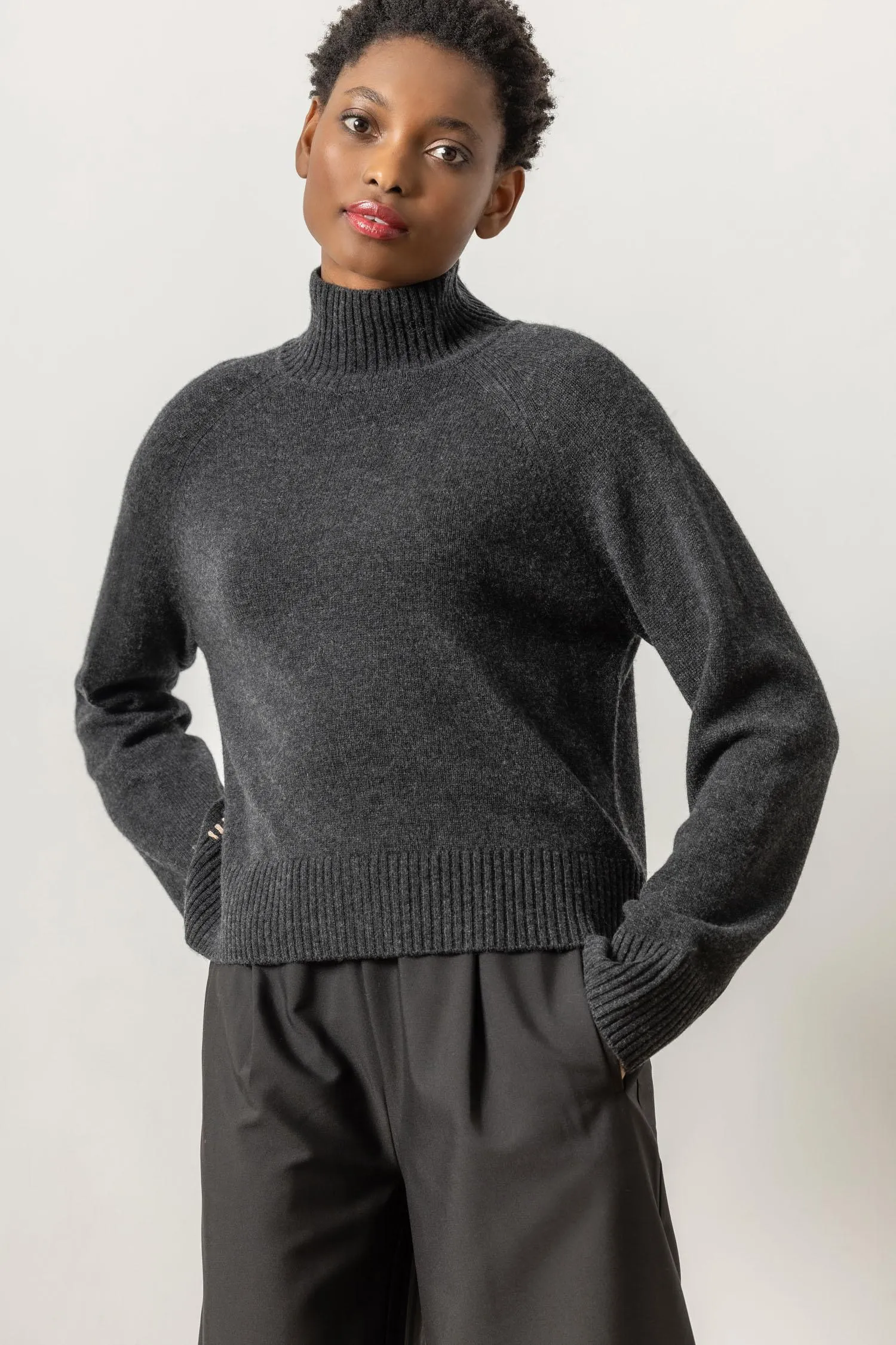 Full Sleeve Turtleneck Sweater