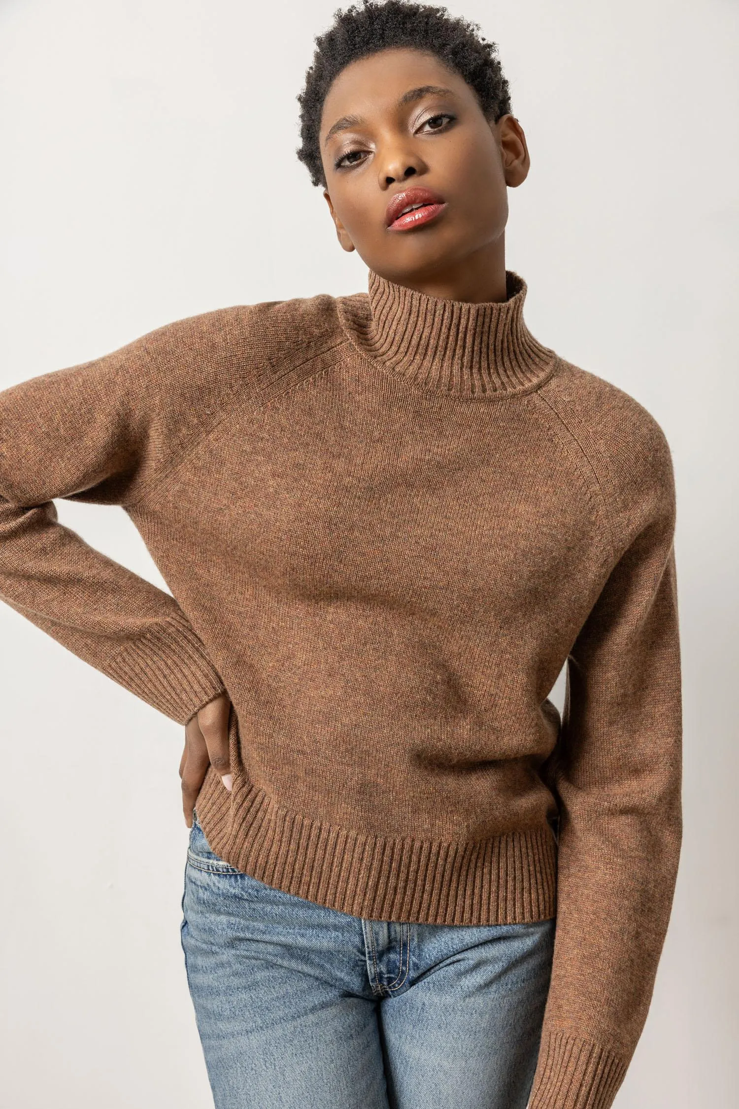 Full Sleeve Turtleneck Sweater