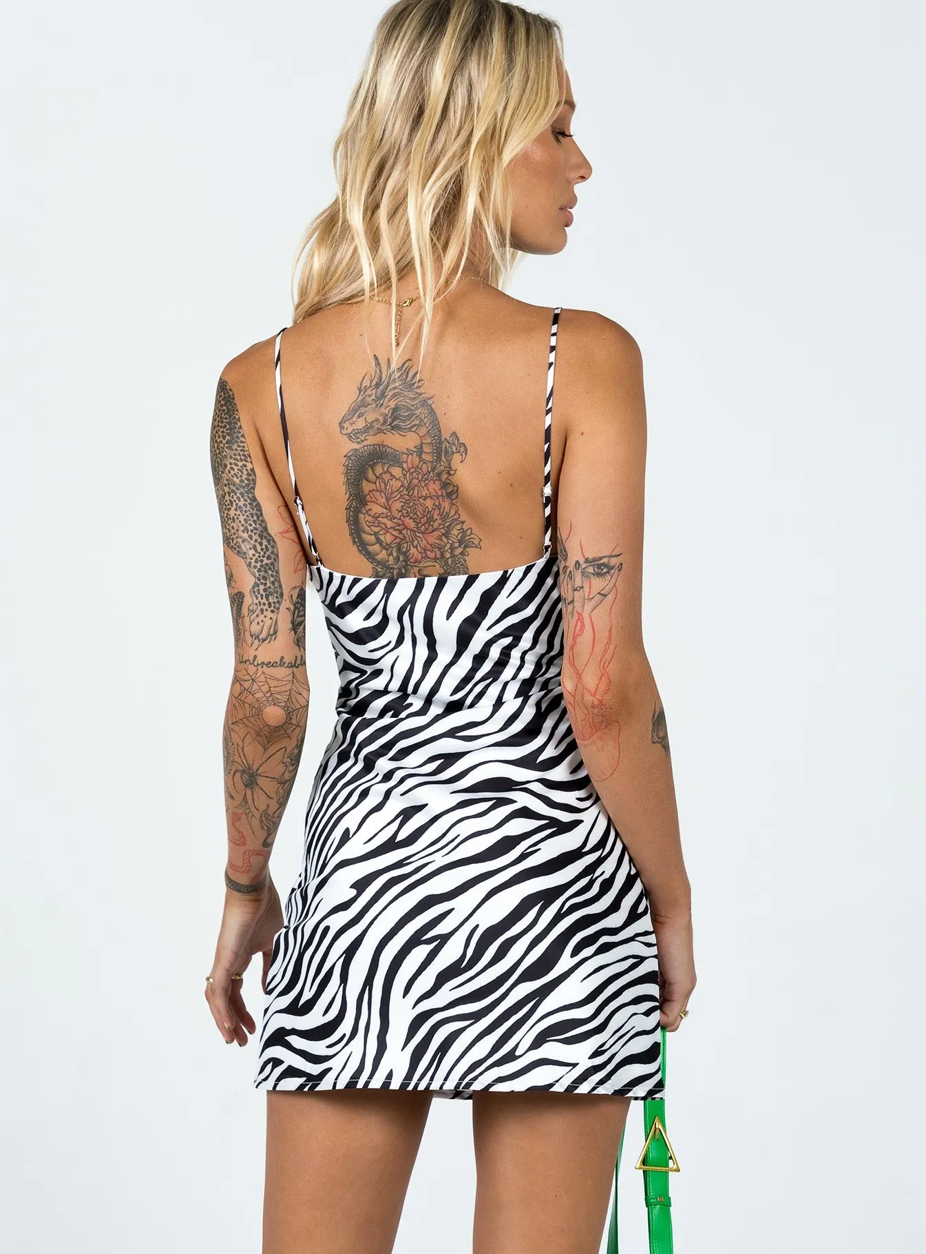 Gia Mini Dress Zebra