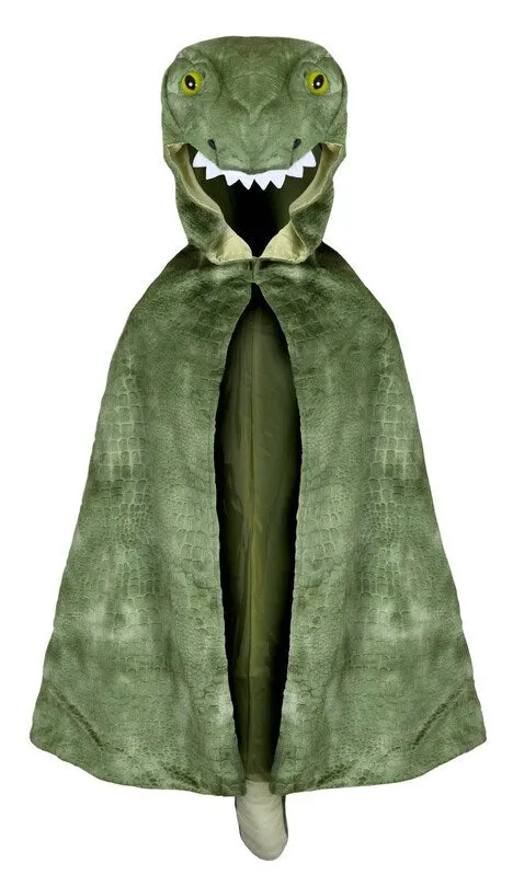 Great Pretenders - T-Rex Hooded Cape - Size 4-5