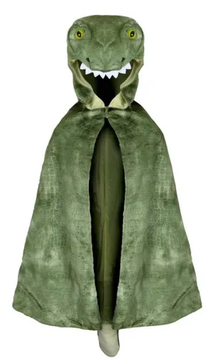 Great Pretenders - T-Rex Hooded Cape - Size 4-5