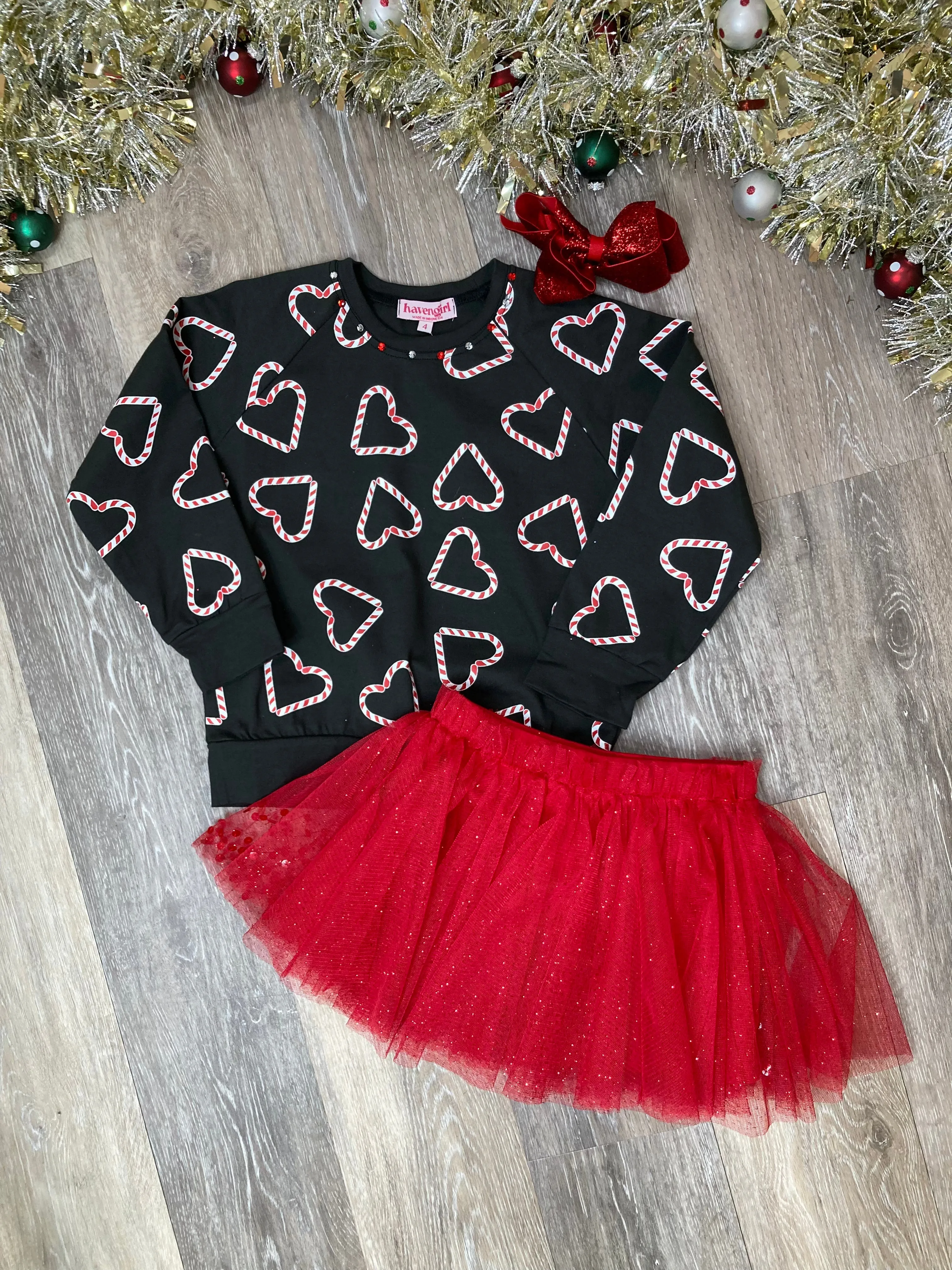 HAV Glam Glitz Red Tutu Skort