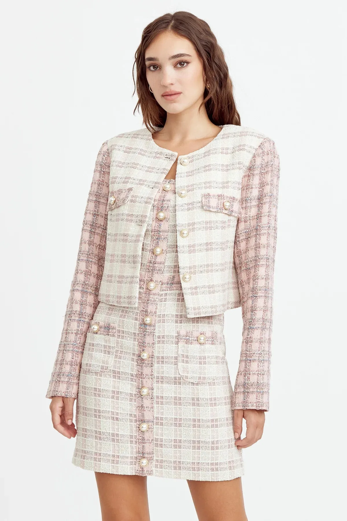 Jai Mix Tweed Blazer