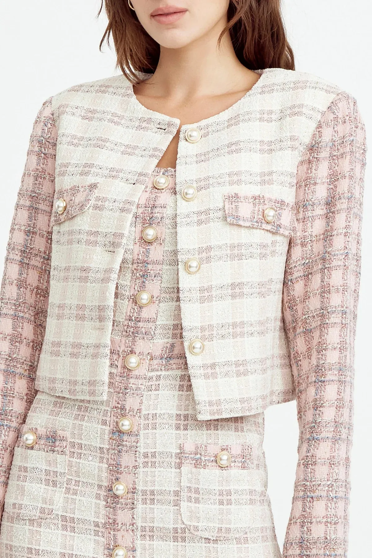 Jai Mix Tweed Blazer