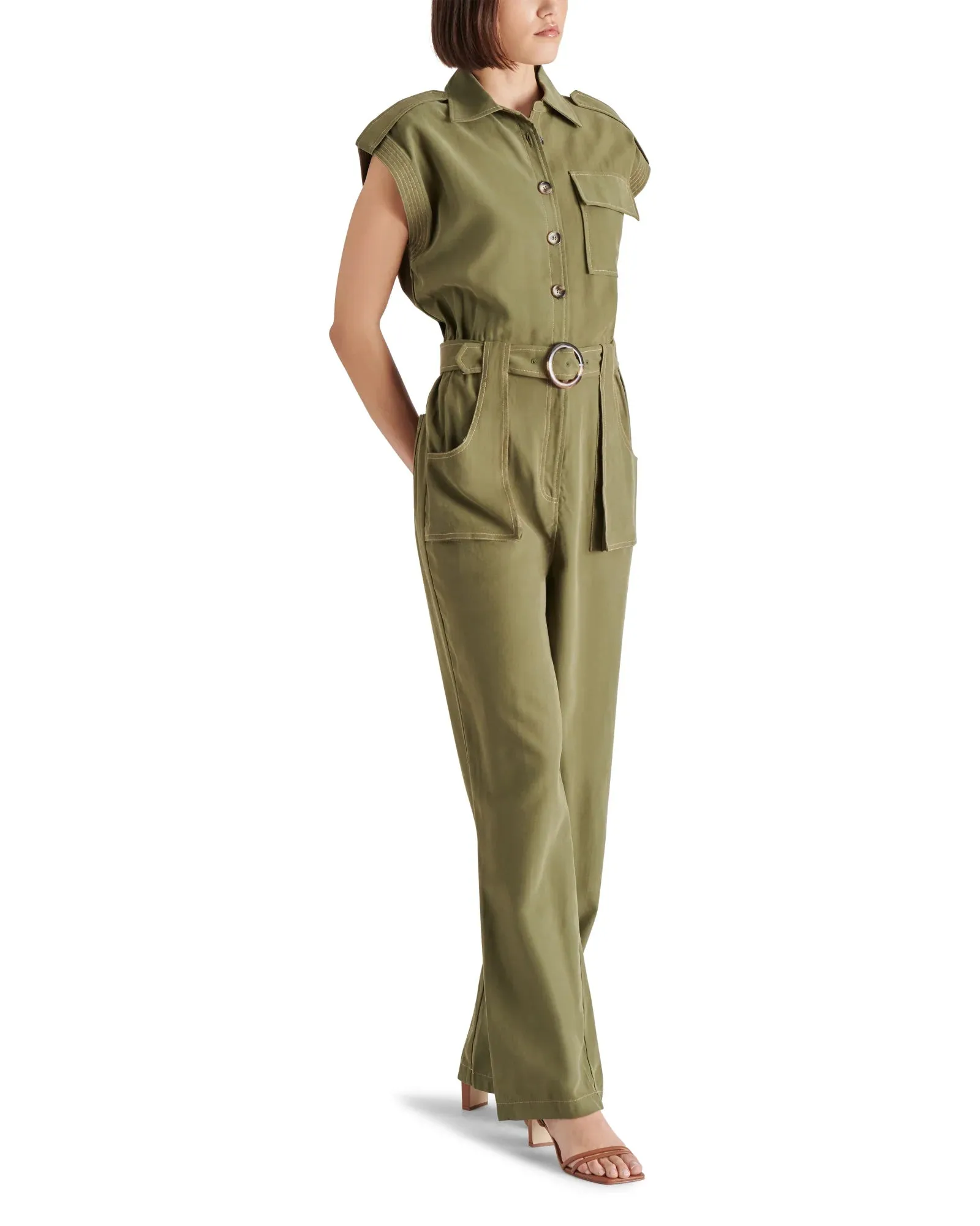 Jane Jumpsuit - Olive