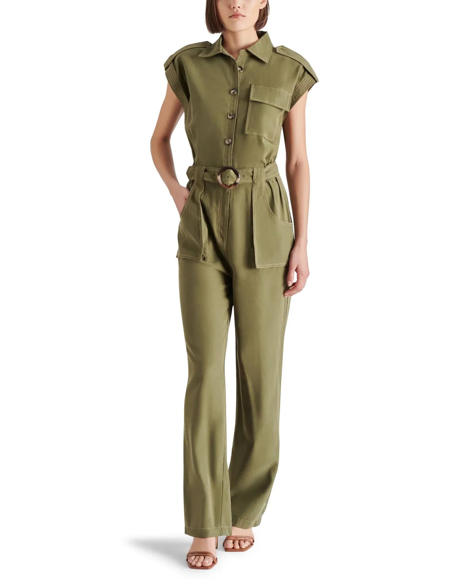 Jane Jumpsuit - Olive