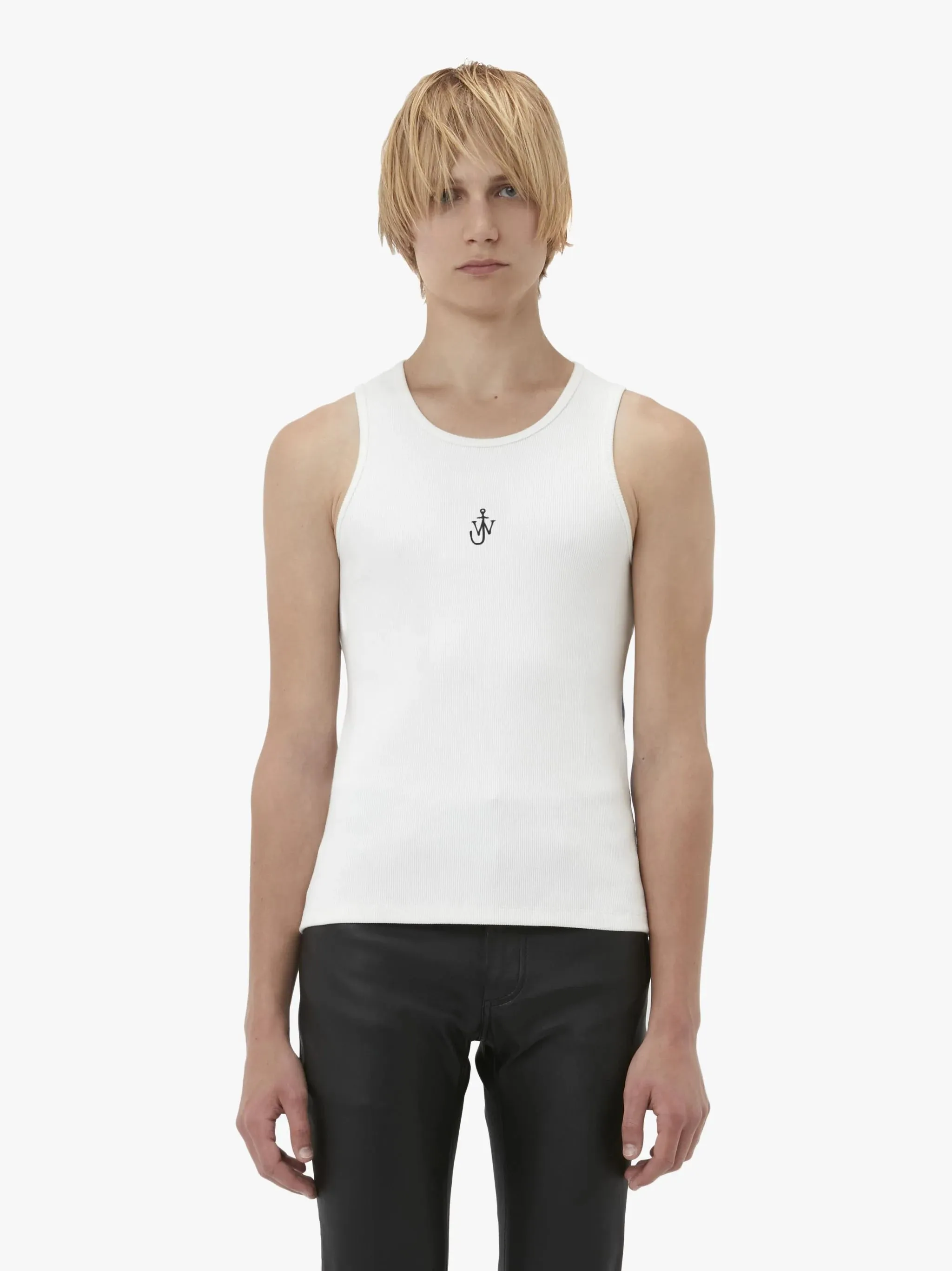 JW ANDERSON PROFILE STUD BACK PRINT VEST