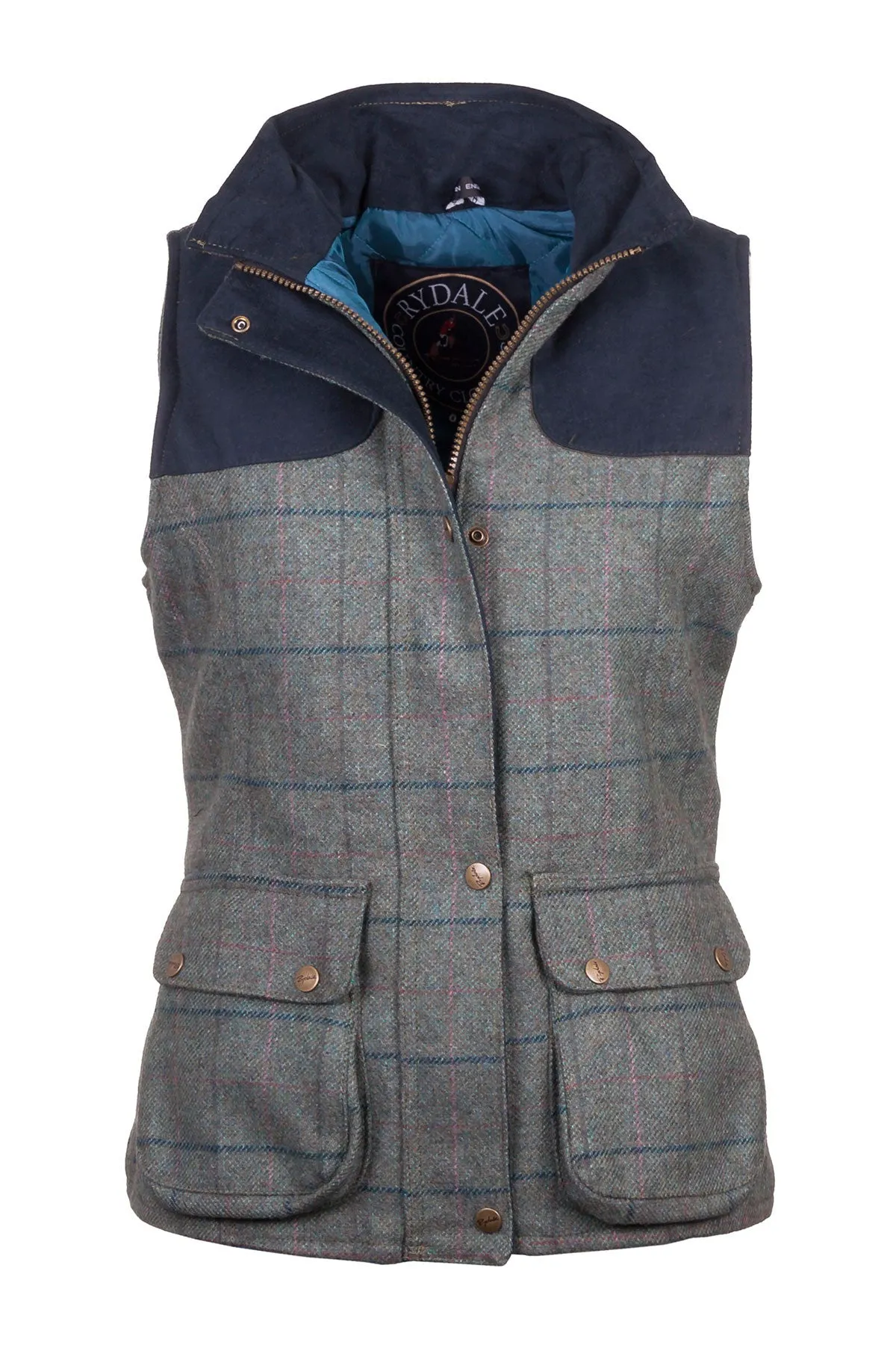 Ladies Tweed Gilet - Bramham