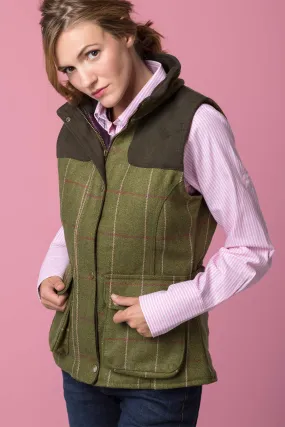 Ladies Tweed Gilet - Bramham