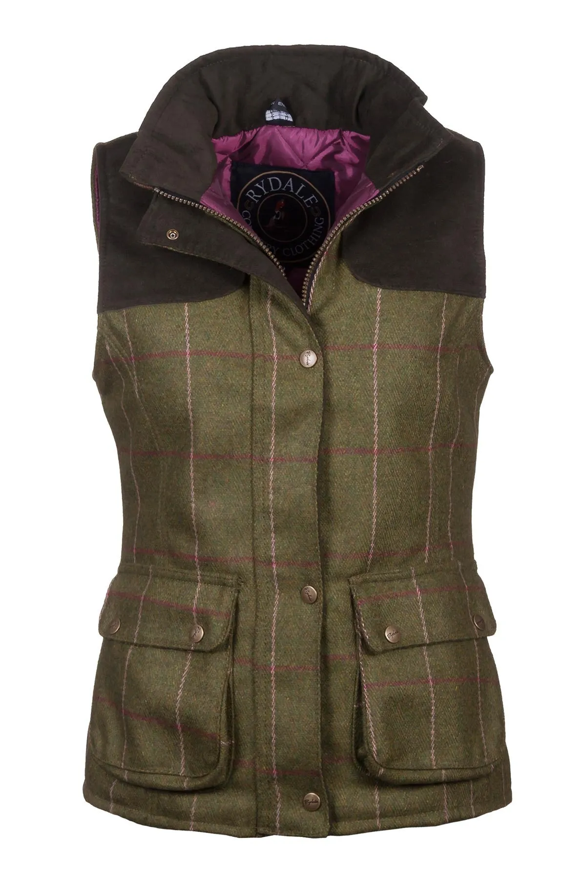 Ladies Tweed Gilet - Bramham