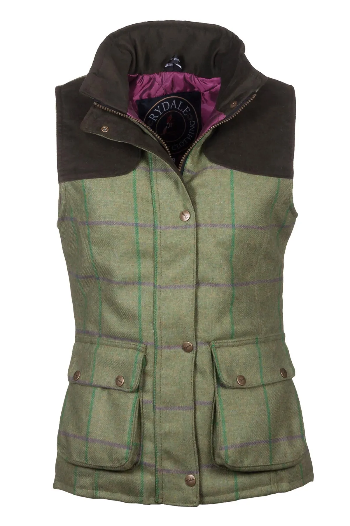 Ladies Tweed Gilet - Bramham