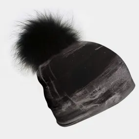 Lalitas Beanie With Black Pompom - Wall