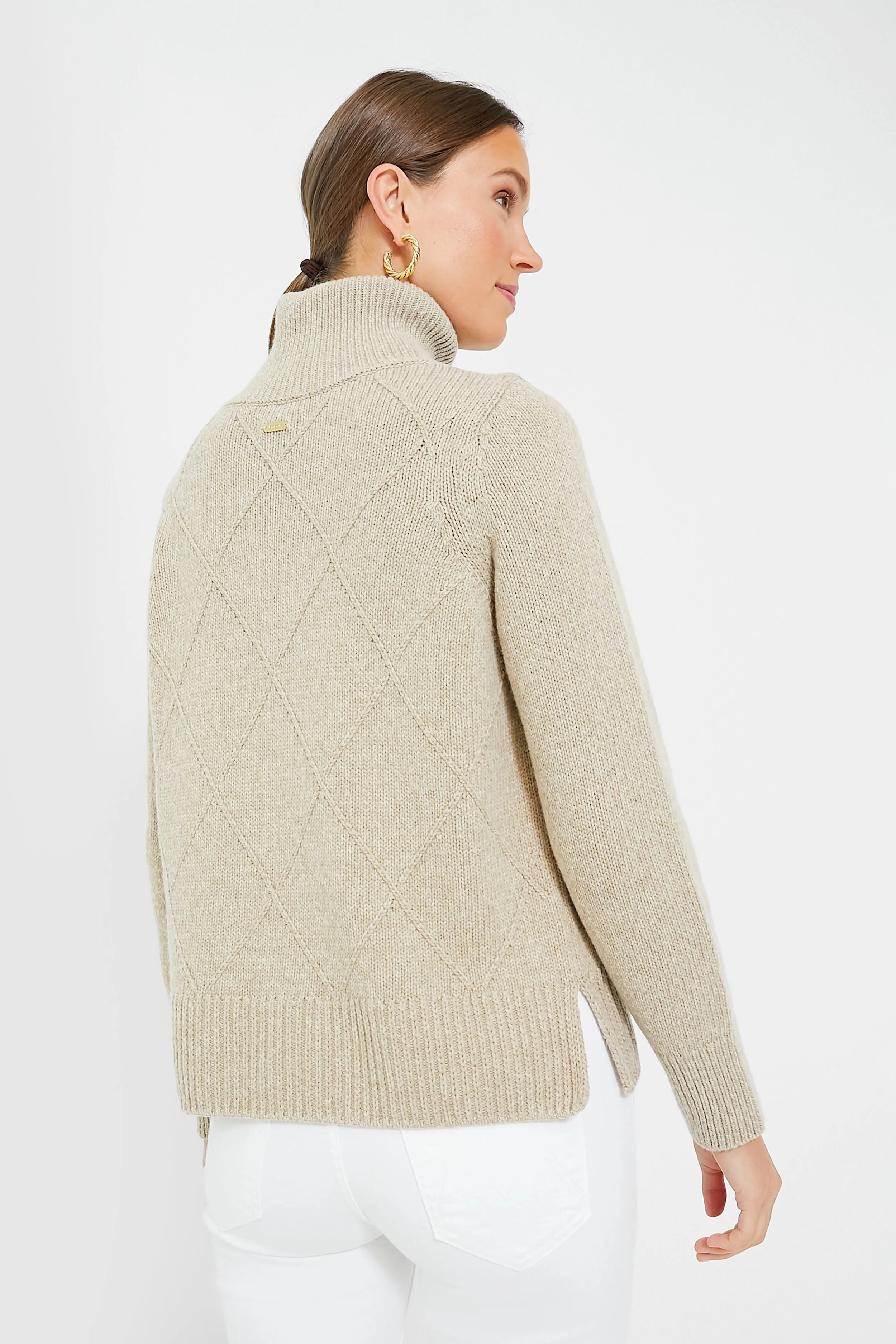 Light Fawn Laverne Knit Sweater