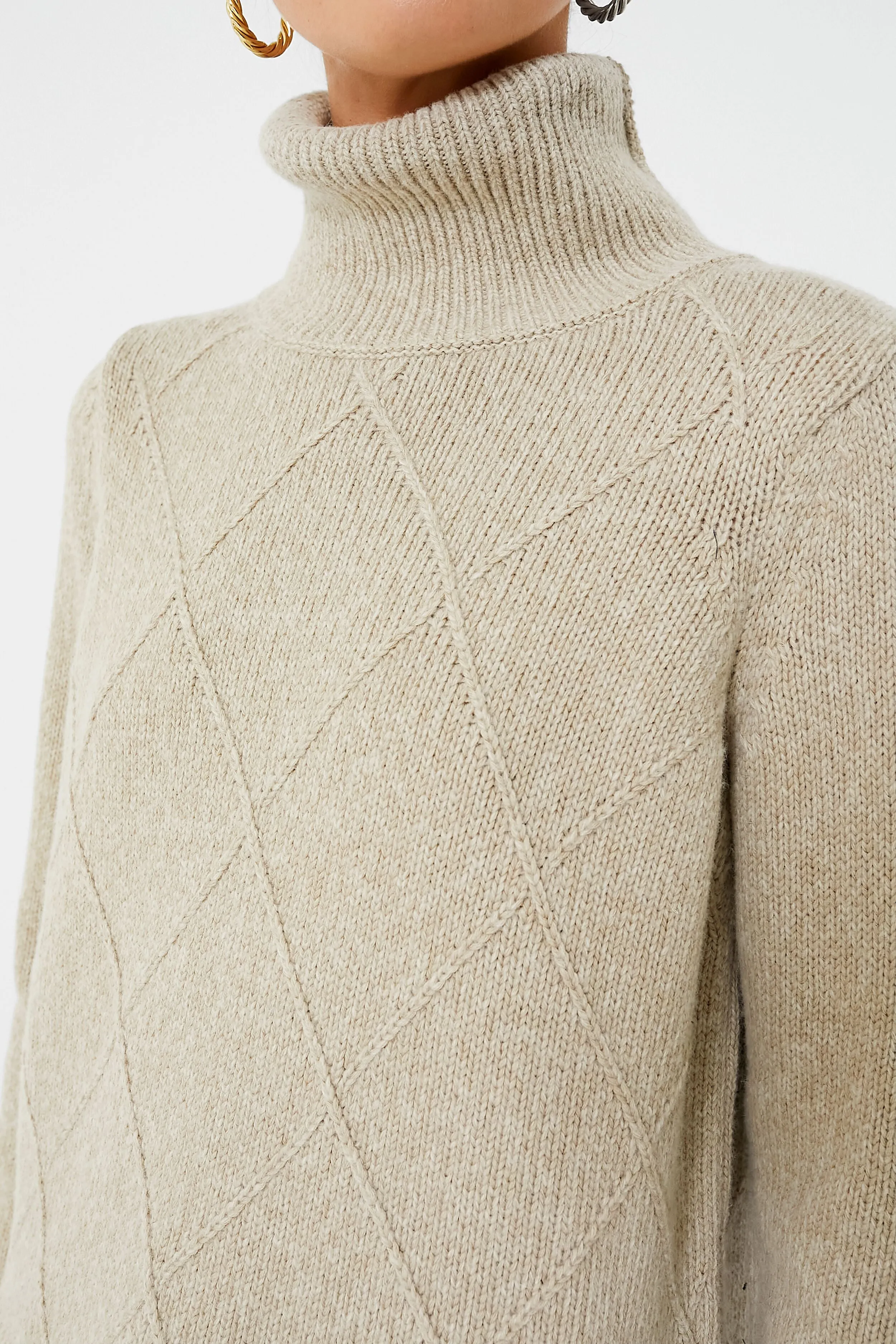 Light Fawn Laverne Knit Sweater