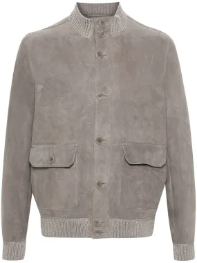 Light Grey Sheepskin Shearling Jacket