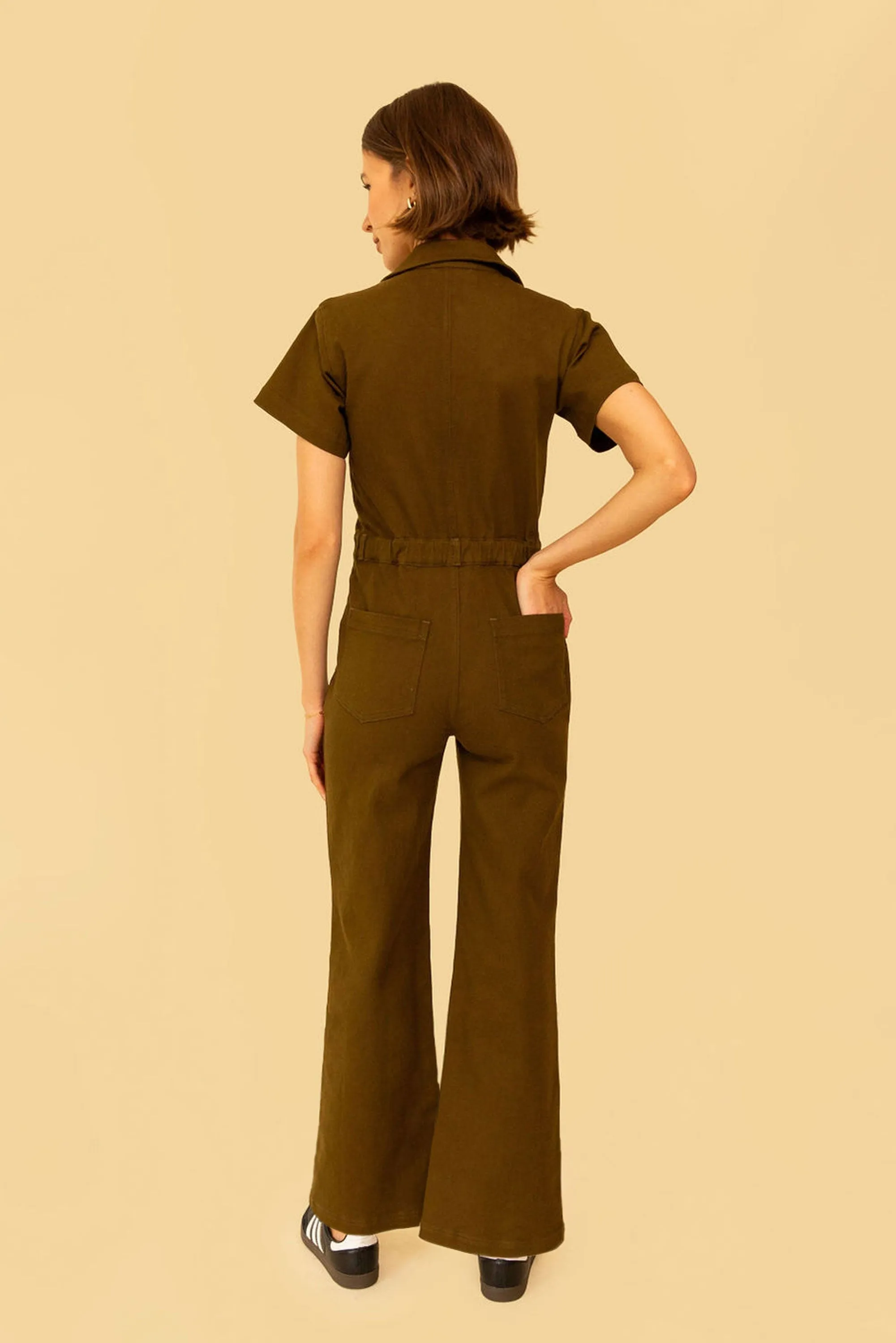 Logan Jumpsuit in Hunter