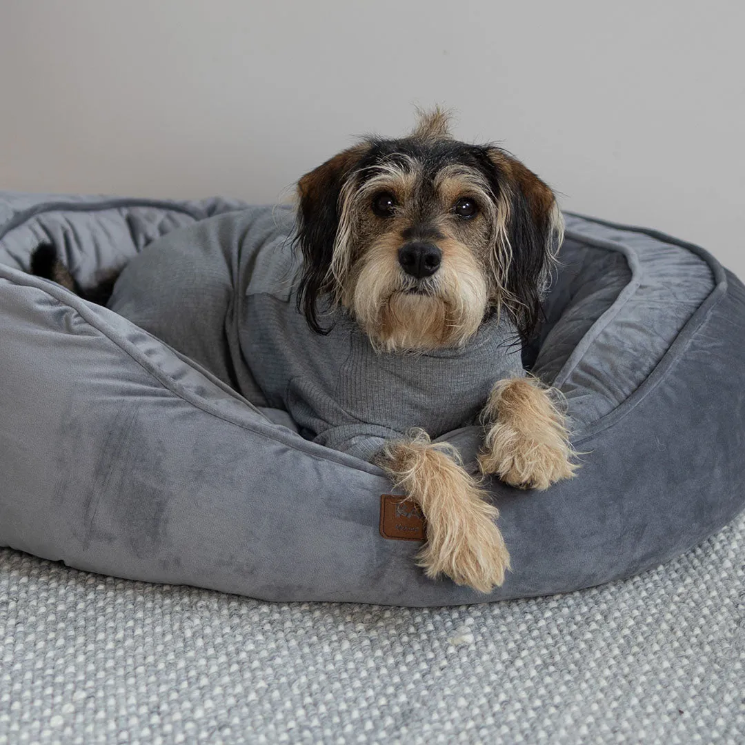 Long John Dog Pyjamas - Grey