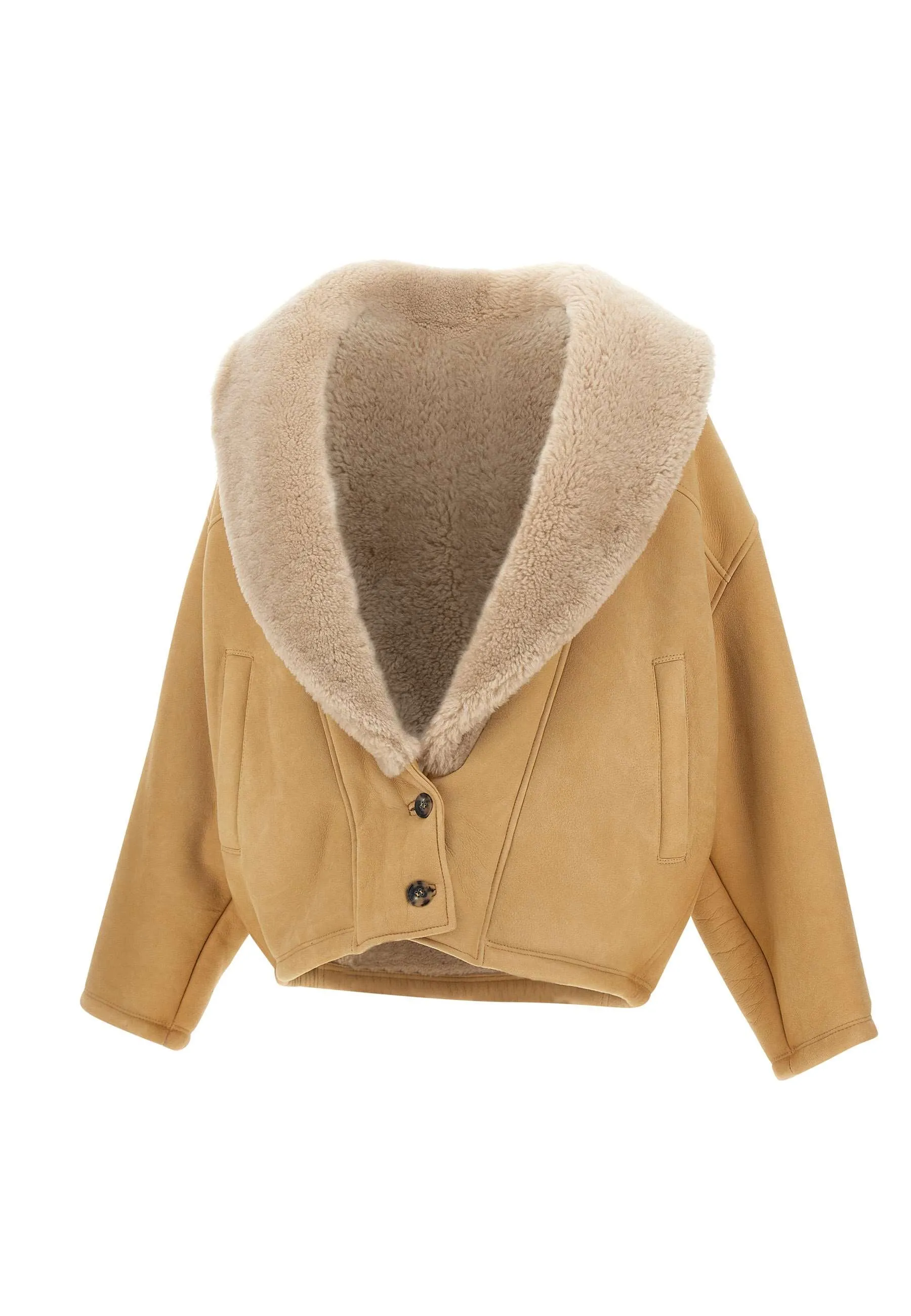 Margot Cognac Sheepskin Jacket