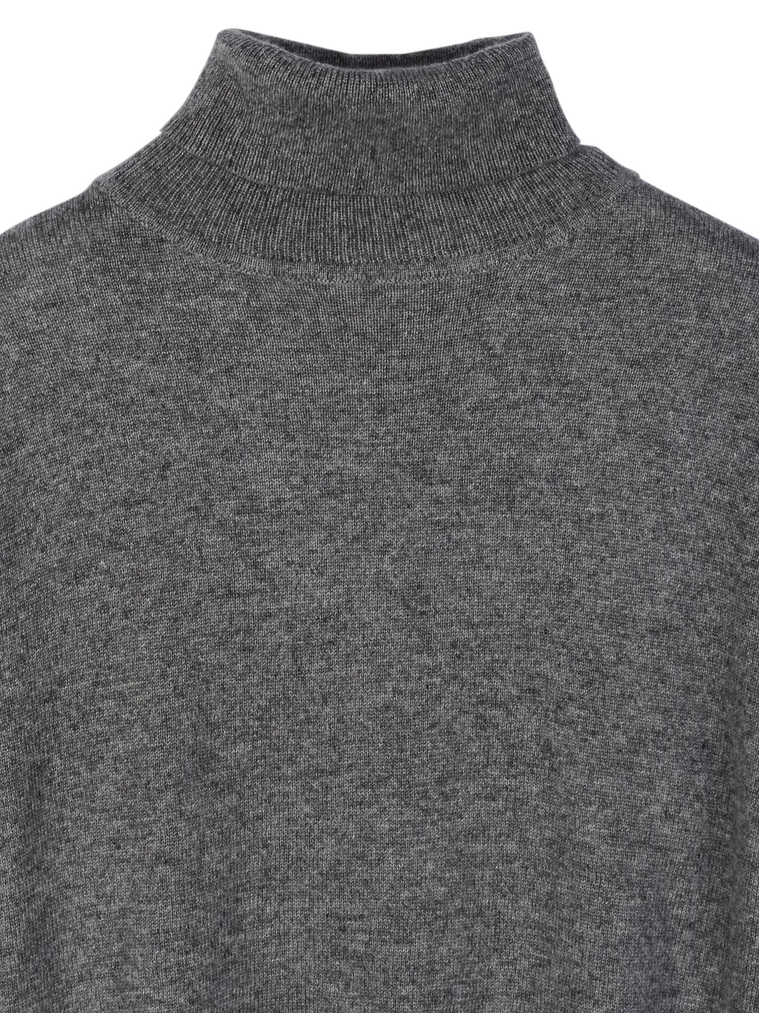 Men Turtleneck Sweater_Grey