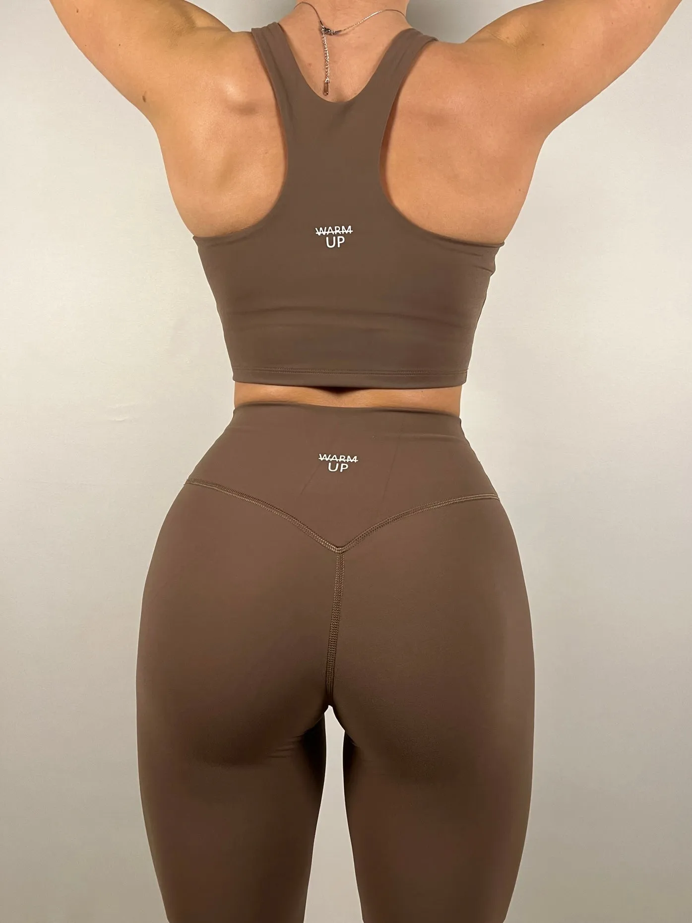 Mocha Brown RacerBack Tank top