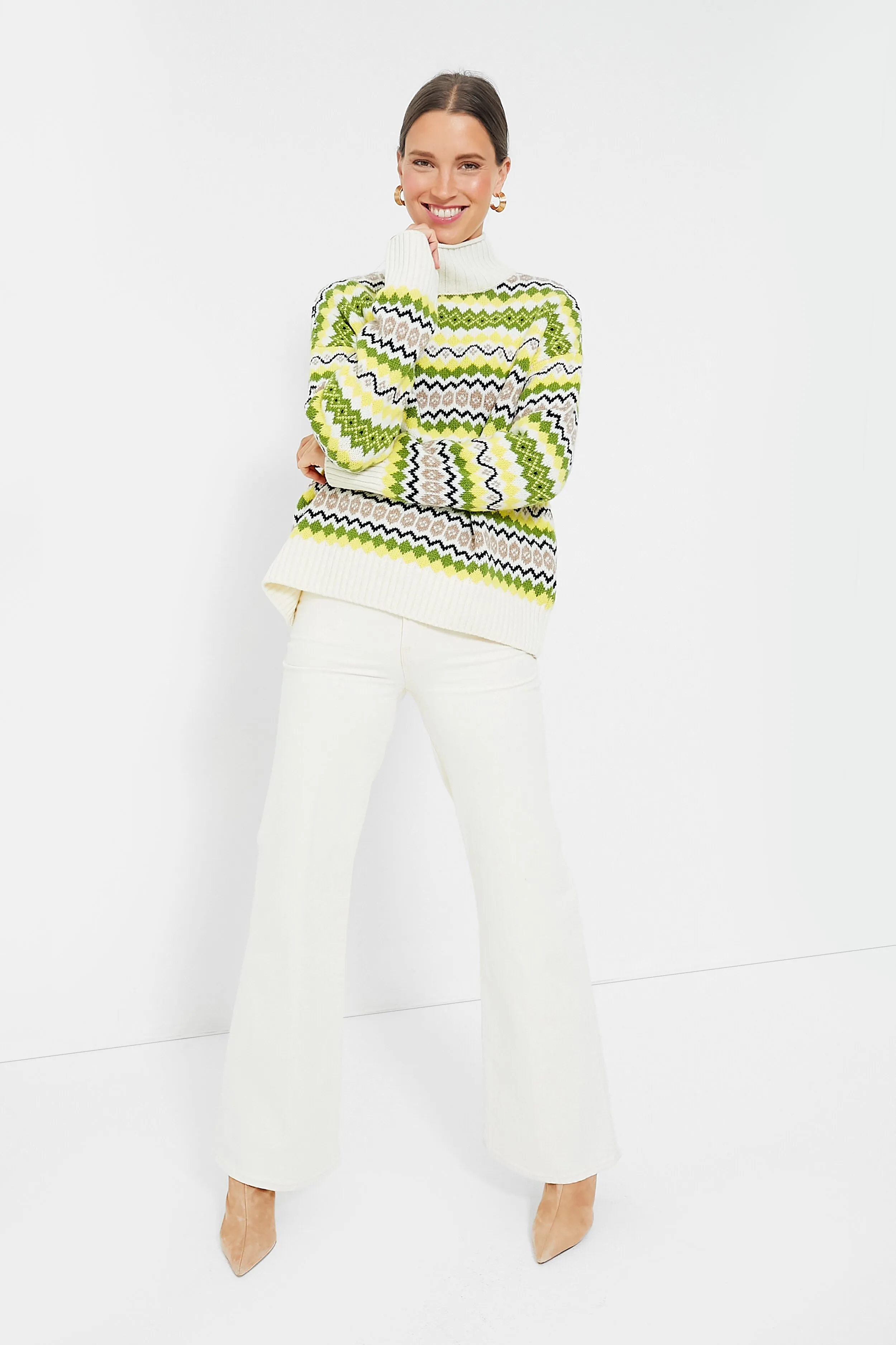 Multi Holkham Knit Sweater