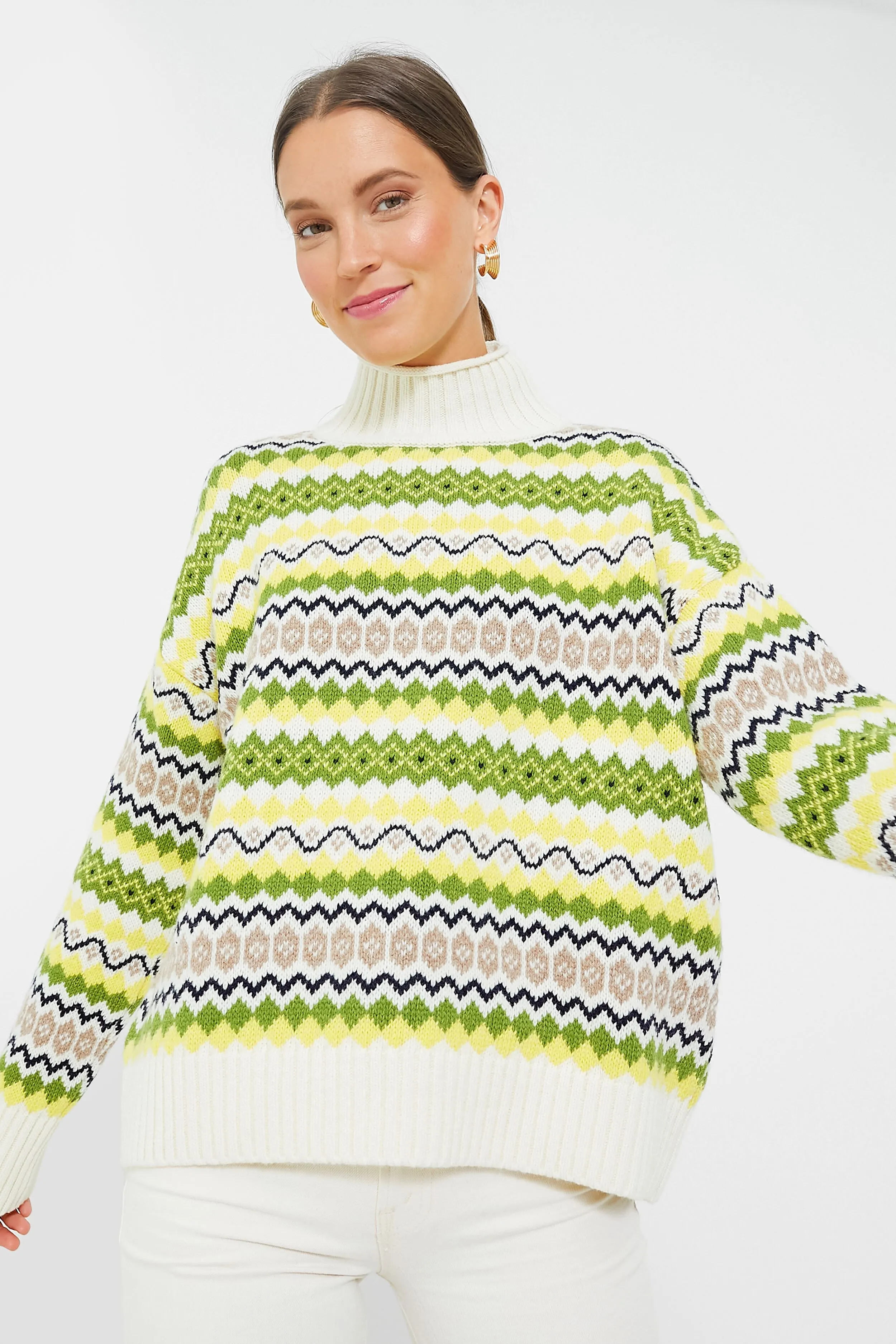 Multi Holkham Knit Sweater