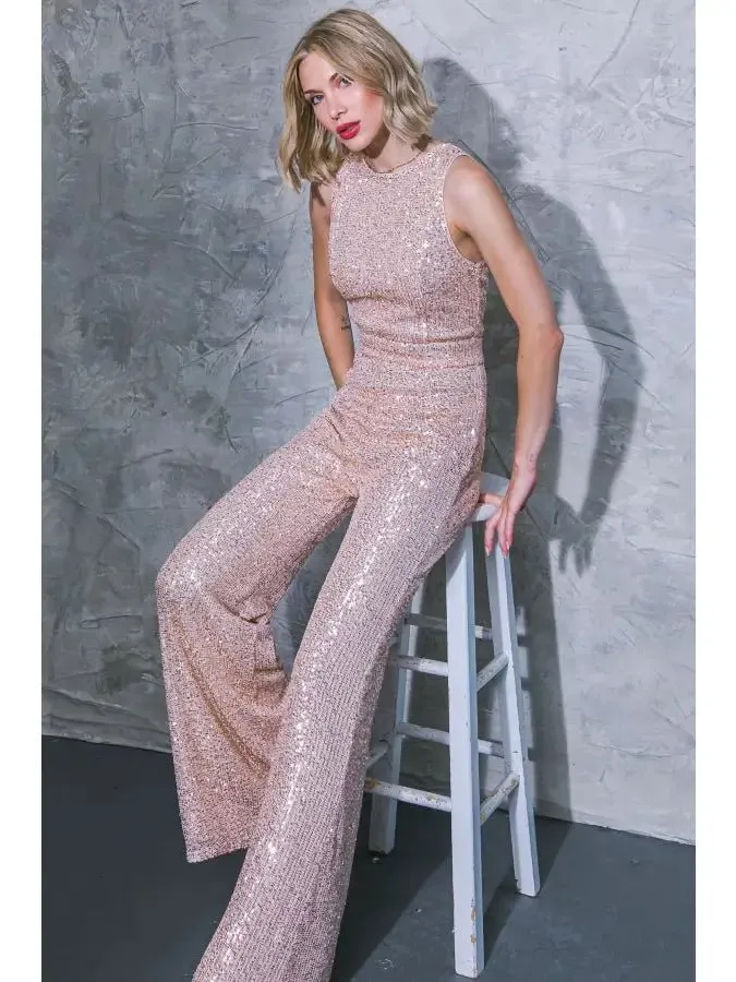 My Chance To Dance Sequin Jumpsuit