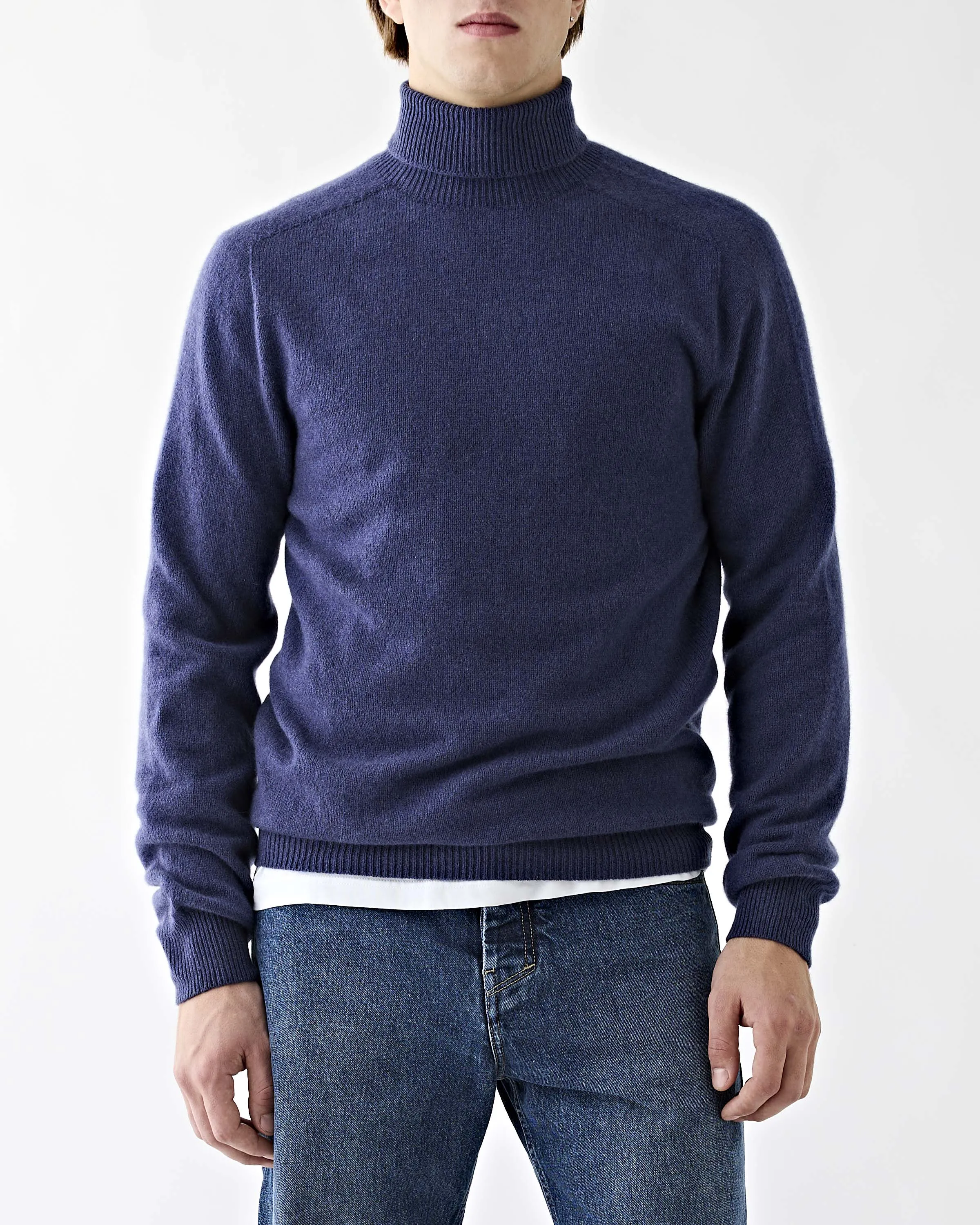 Newman Turtleneck Denim