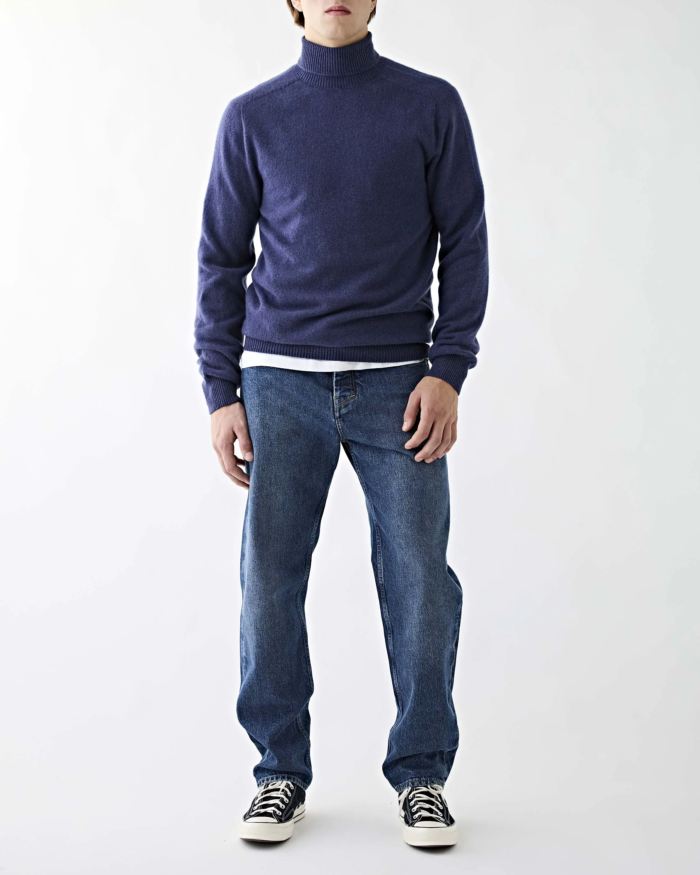 Newman Turtleneck Denim