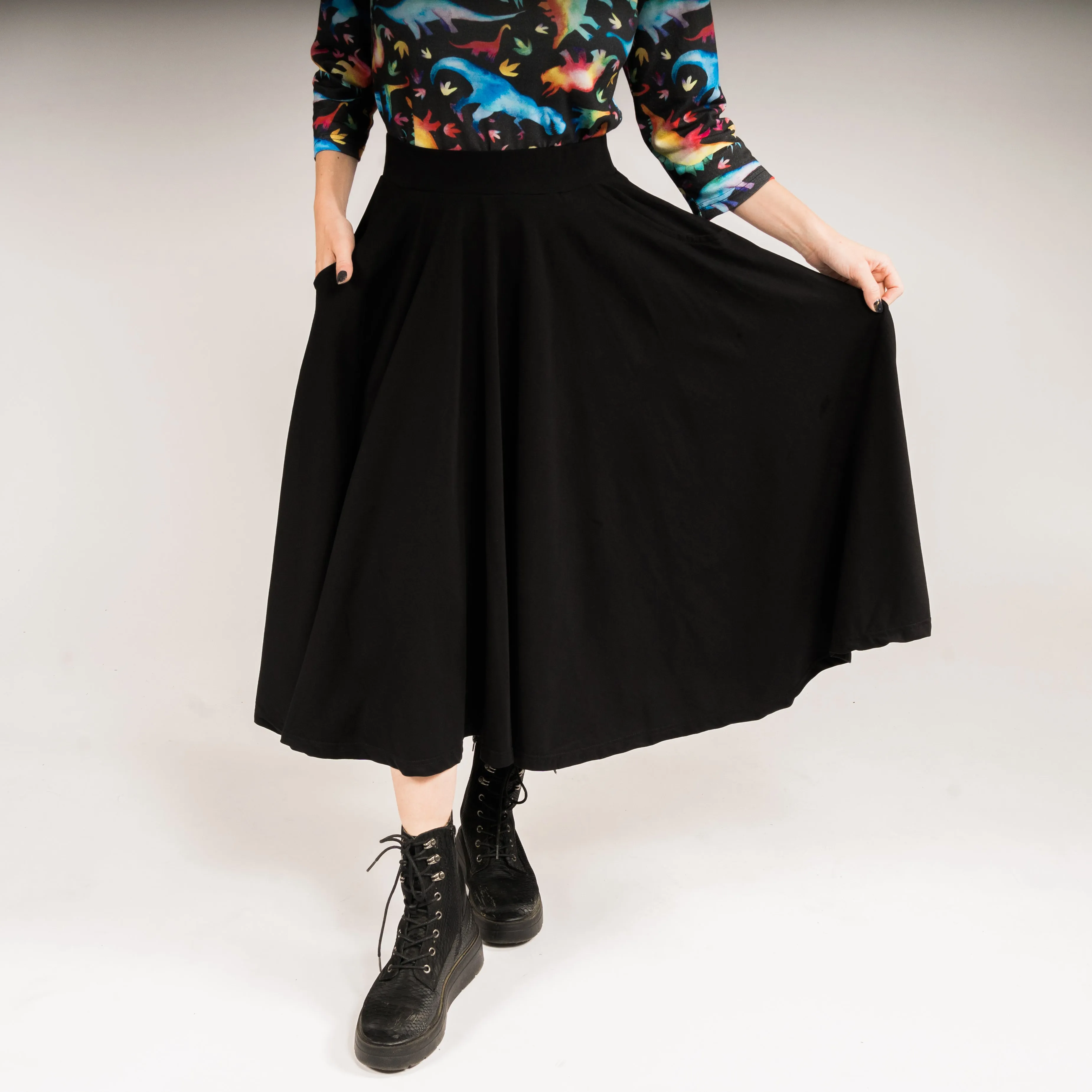 Onyx Twirl Skirt