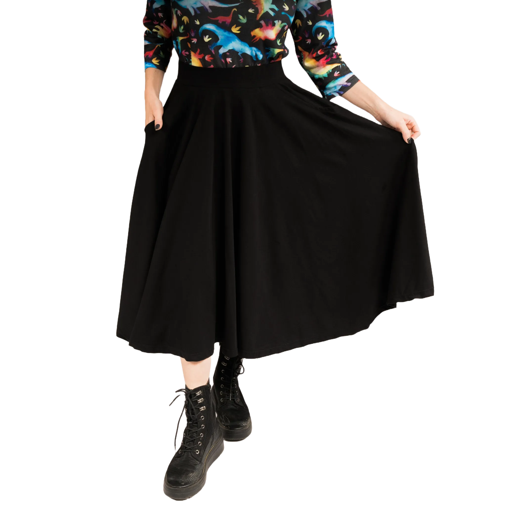 Onyx Twirl Skirt