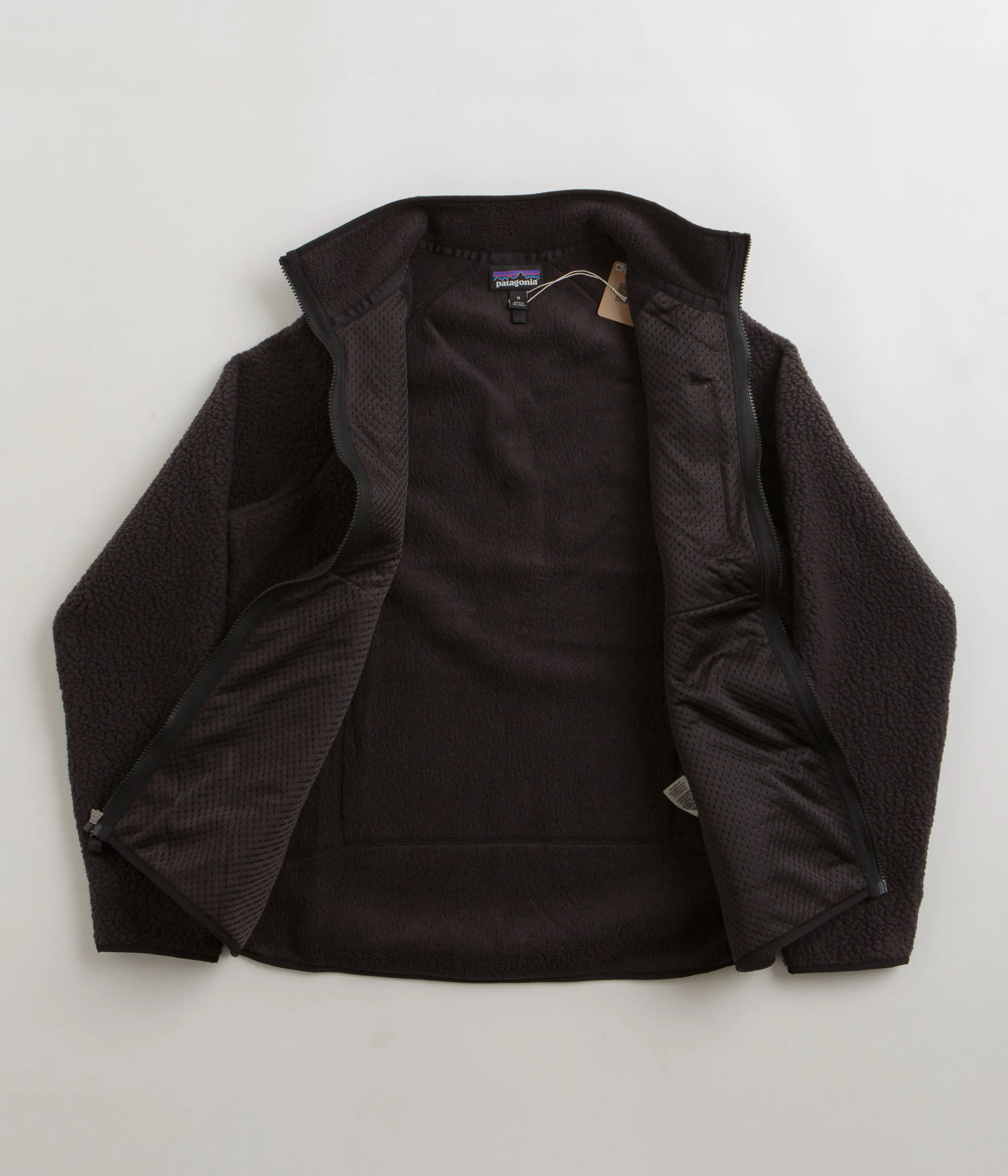 Patagonia Retro Pile Fleece Jacket - Black