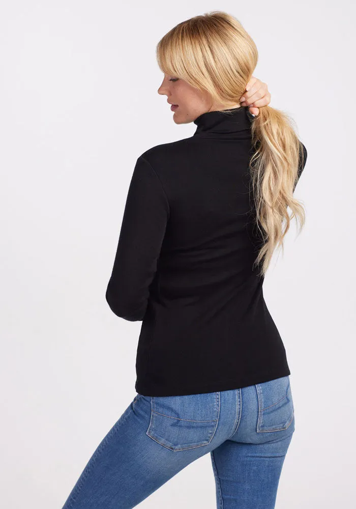 Peyton Turtleneck - Black