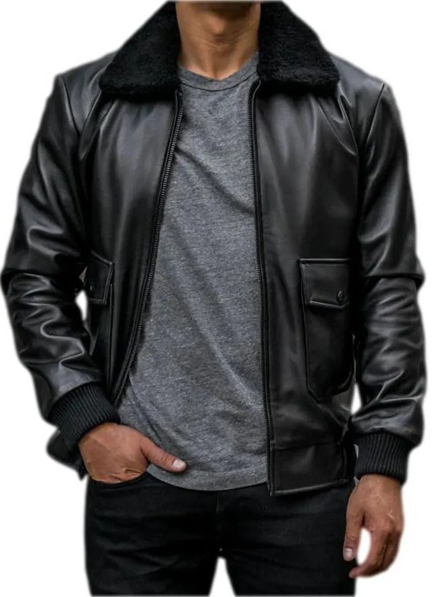 Pilot Leather Jacket for Men