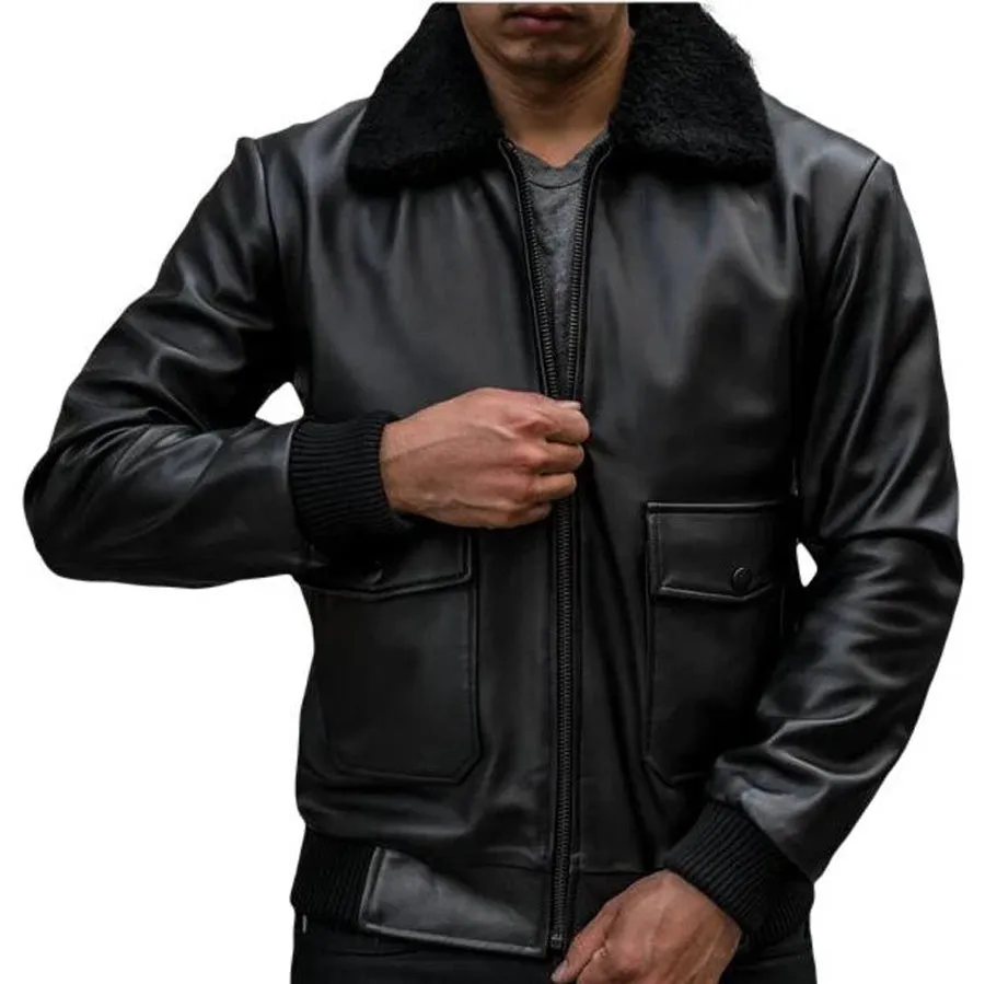 Pilot Leather Jacket for Men